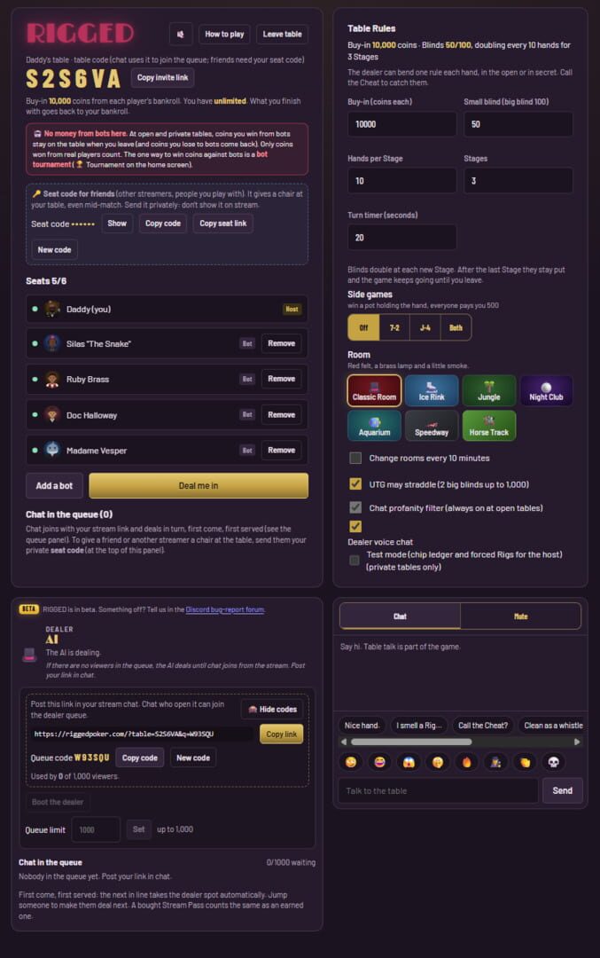 Rigged screenshot 2