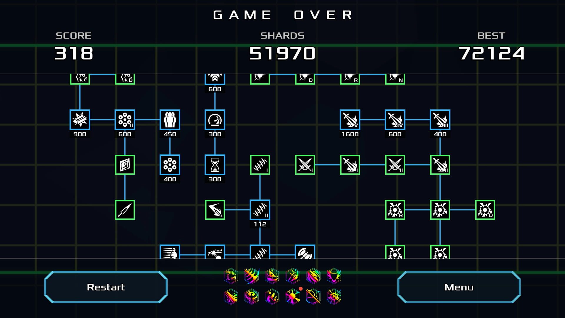 Grazed: Incremental Arcade · 游戏截图