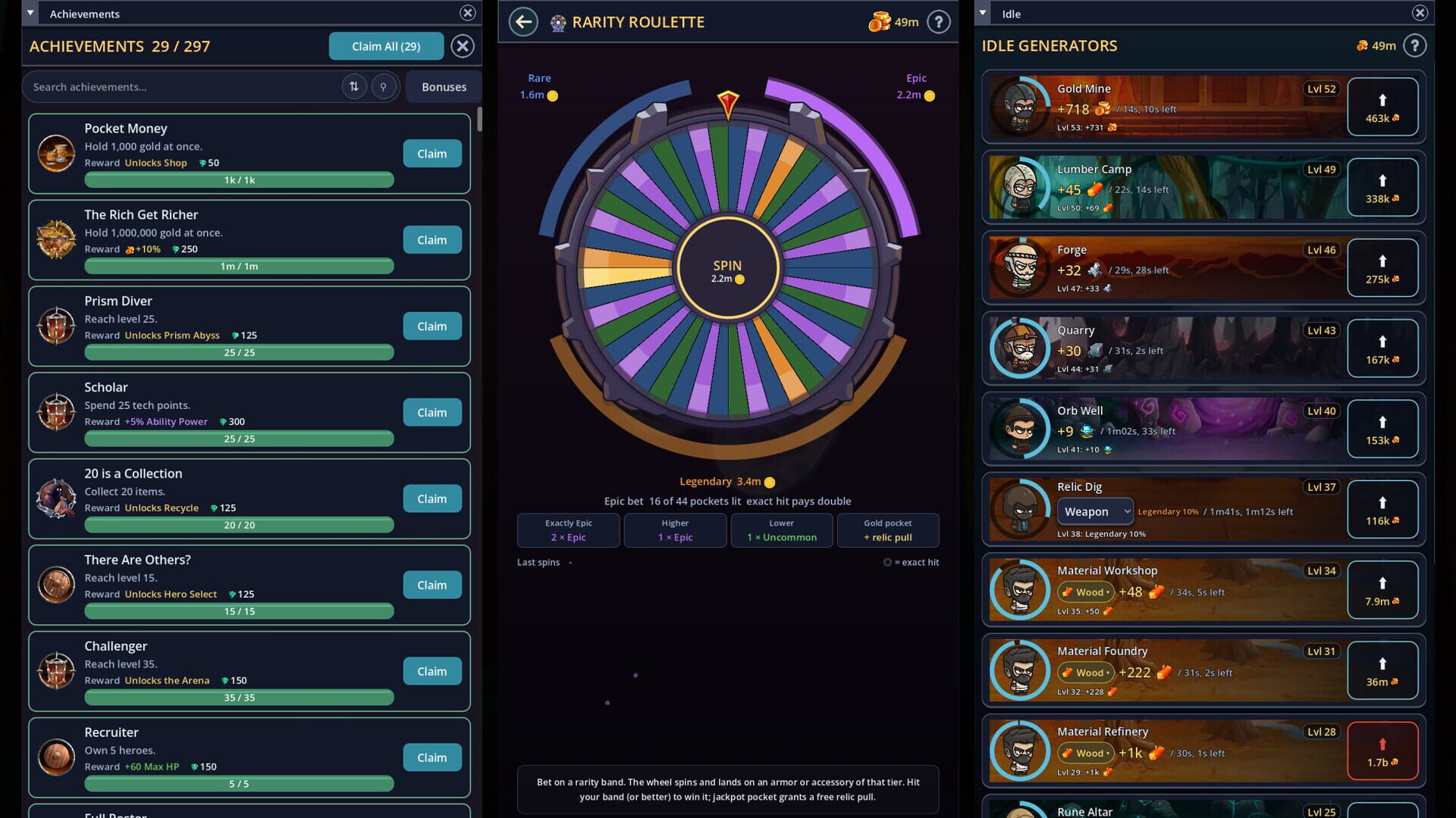 Prigod Idle screenshot 3