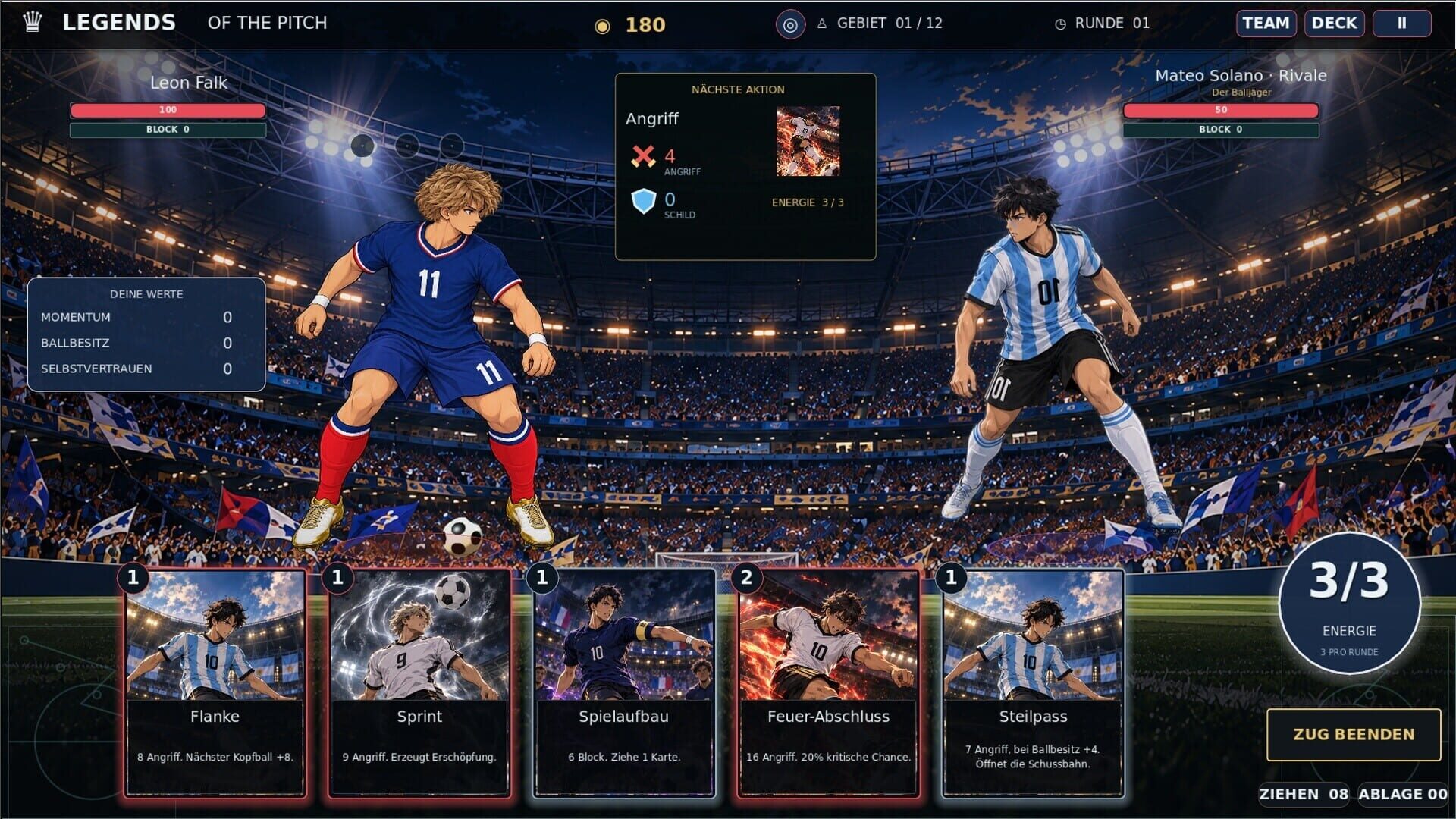 Legends of the Pitch · 游戏截图