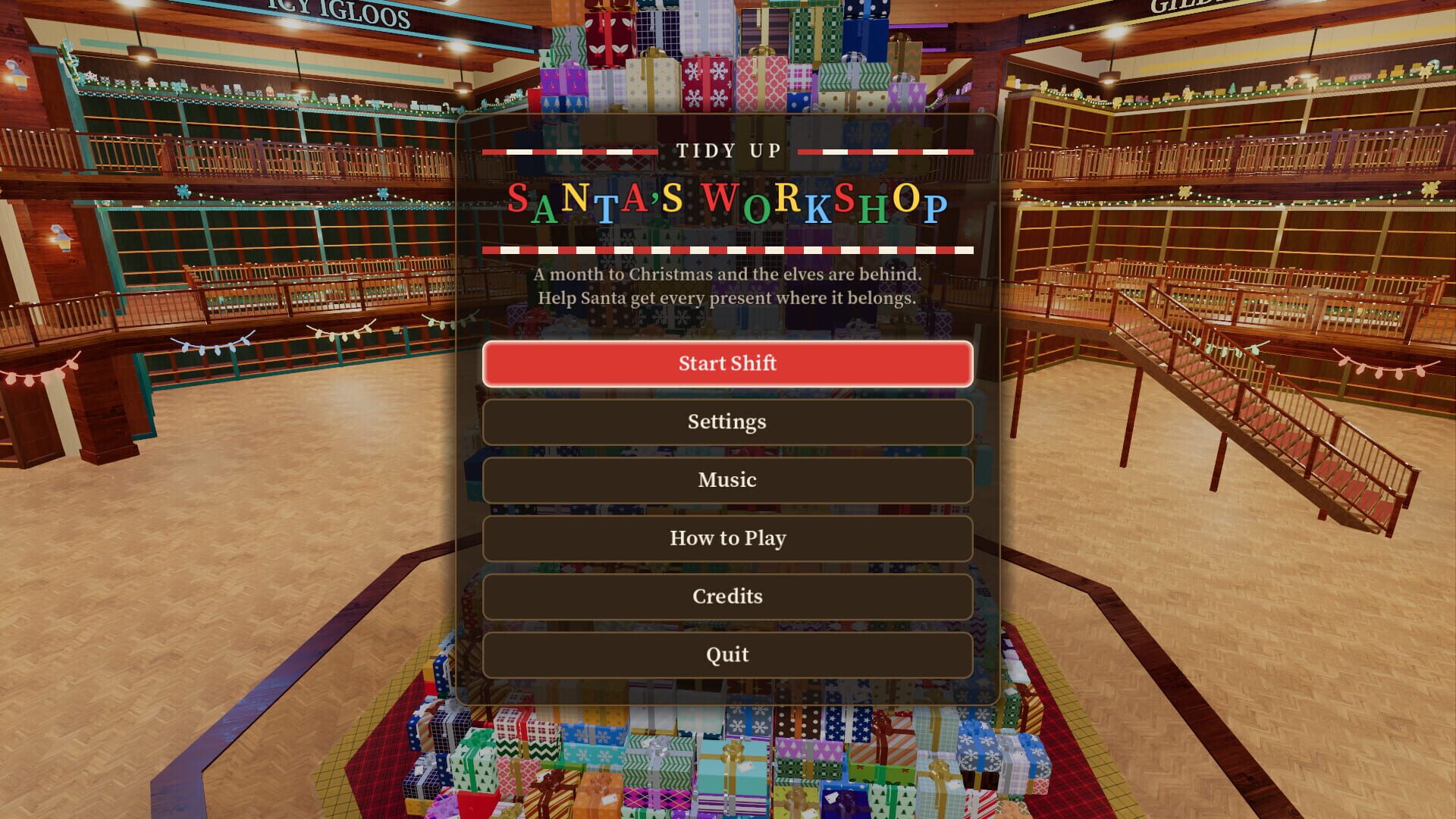 Santa's Workshop: Tidy Up Christmas · 游戏截图