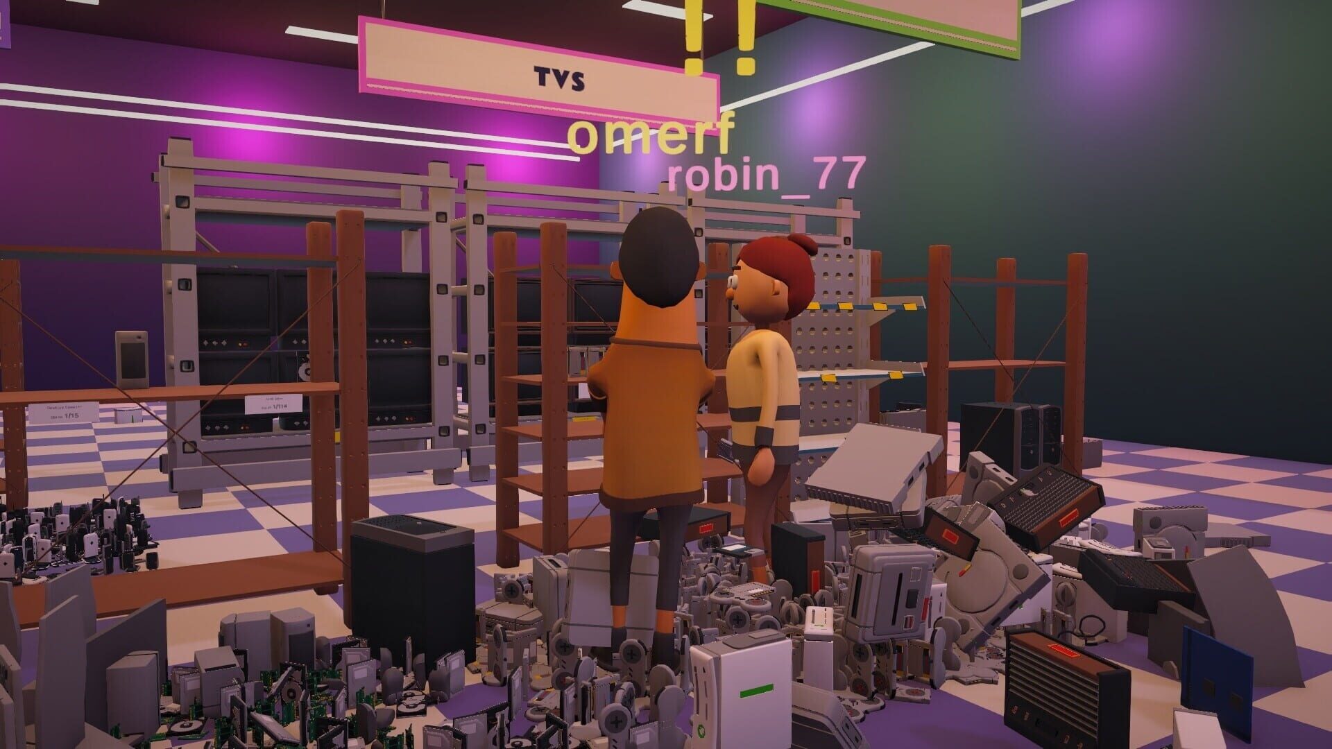 Retro Chaos: Together Tidy Up screenshots