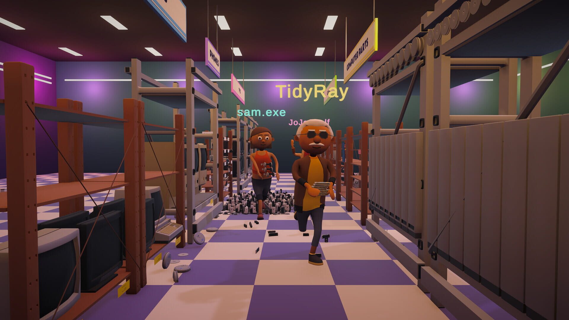 Retro Chaos: Together Tidy Up screenshots