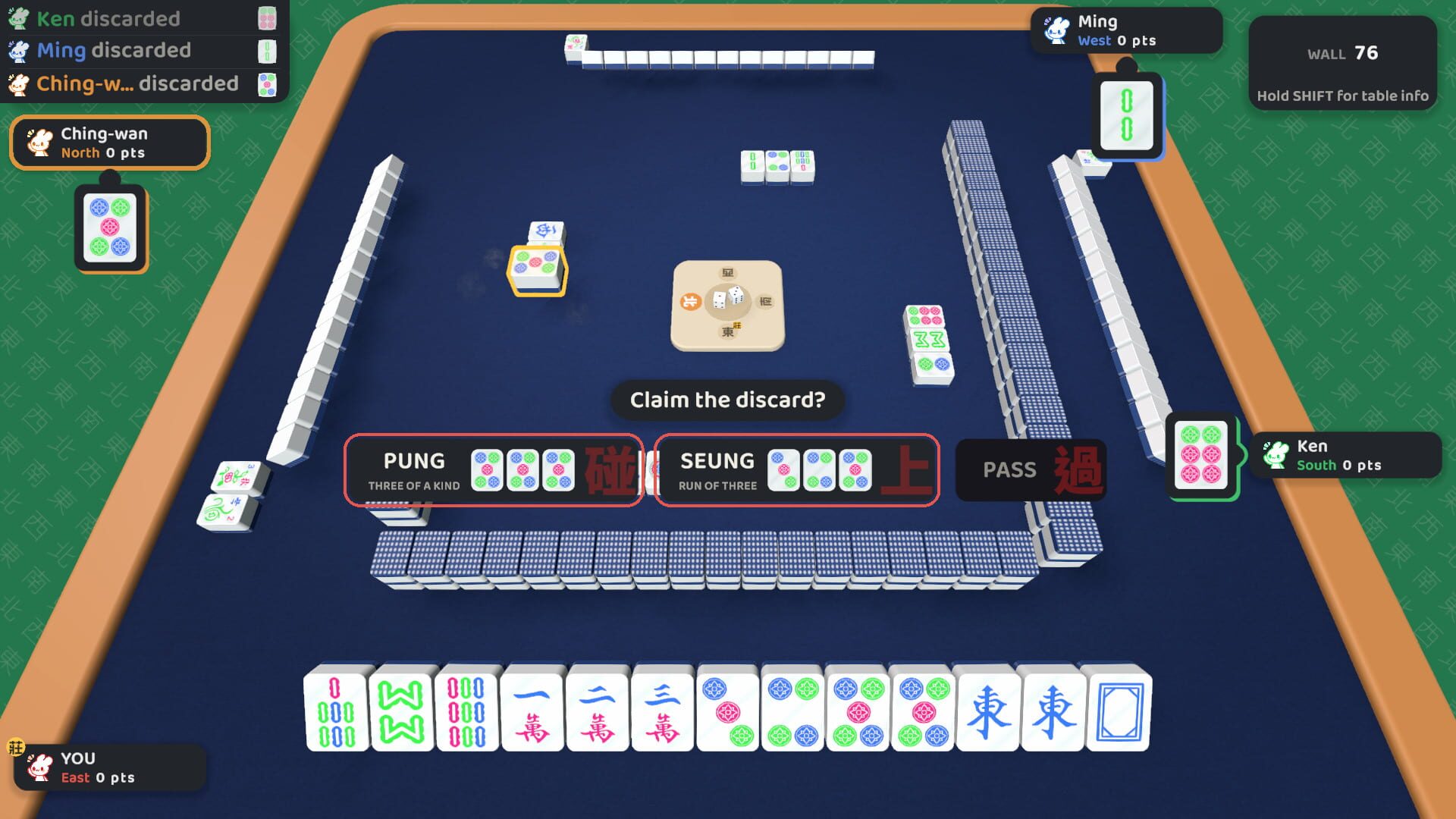 Everybody Mahjong! screenshots
