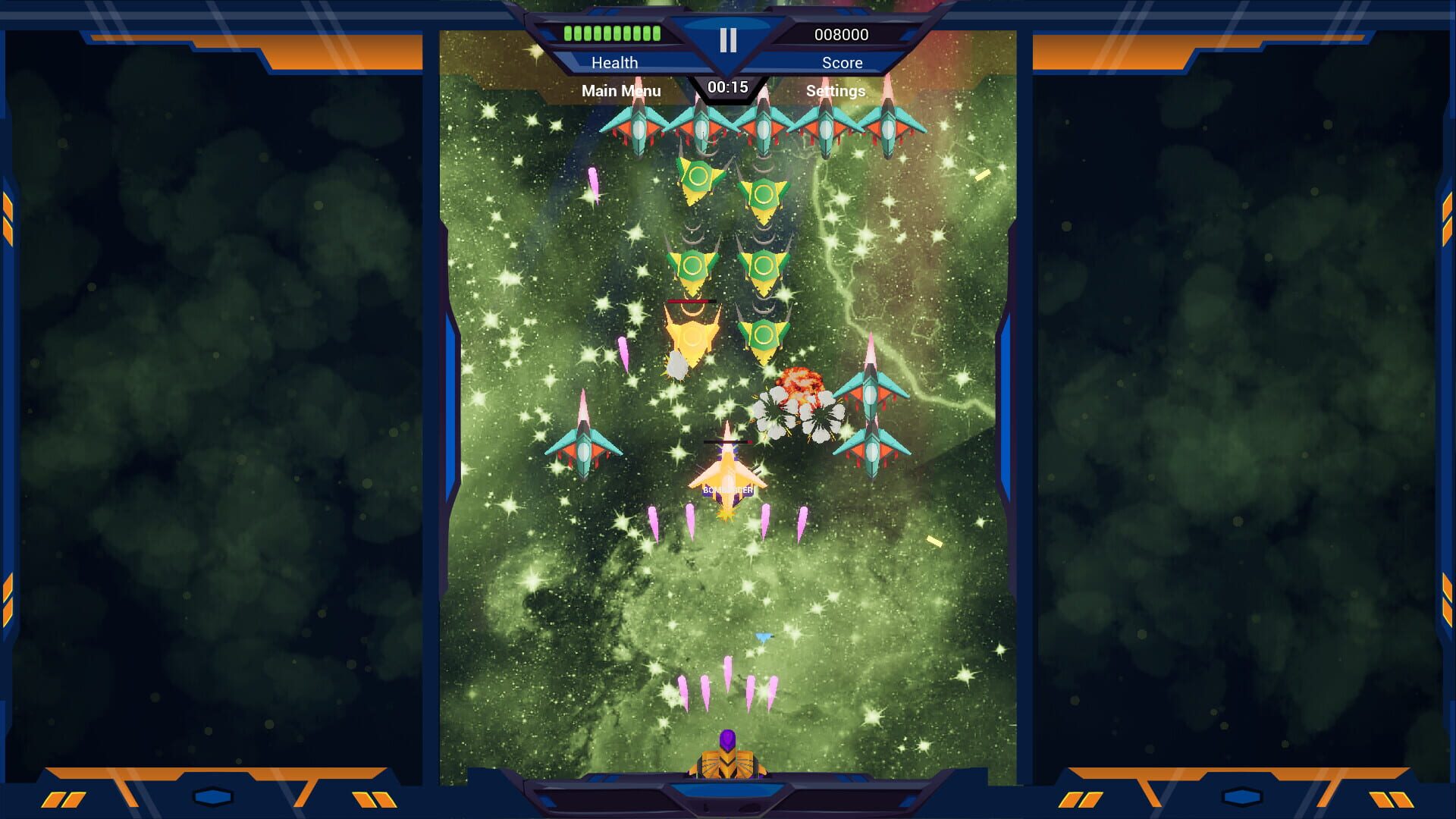 Galaxy Invaders: Eclipse Squadron · 游戏截图