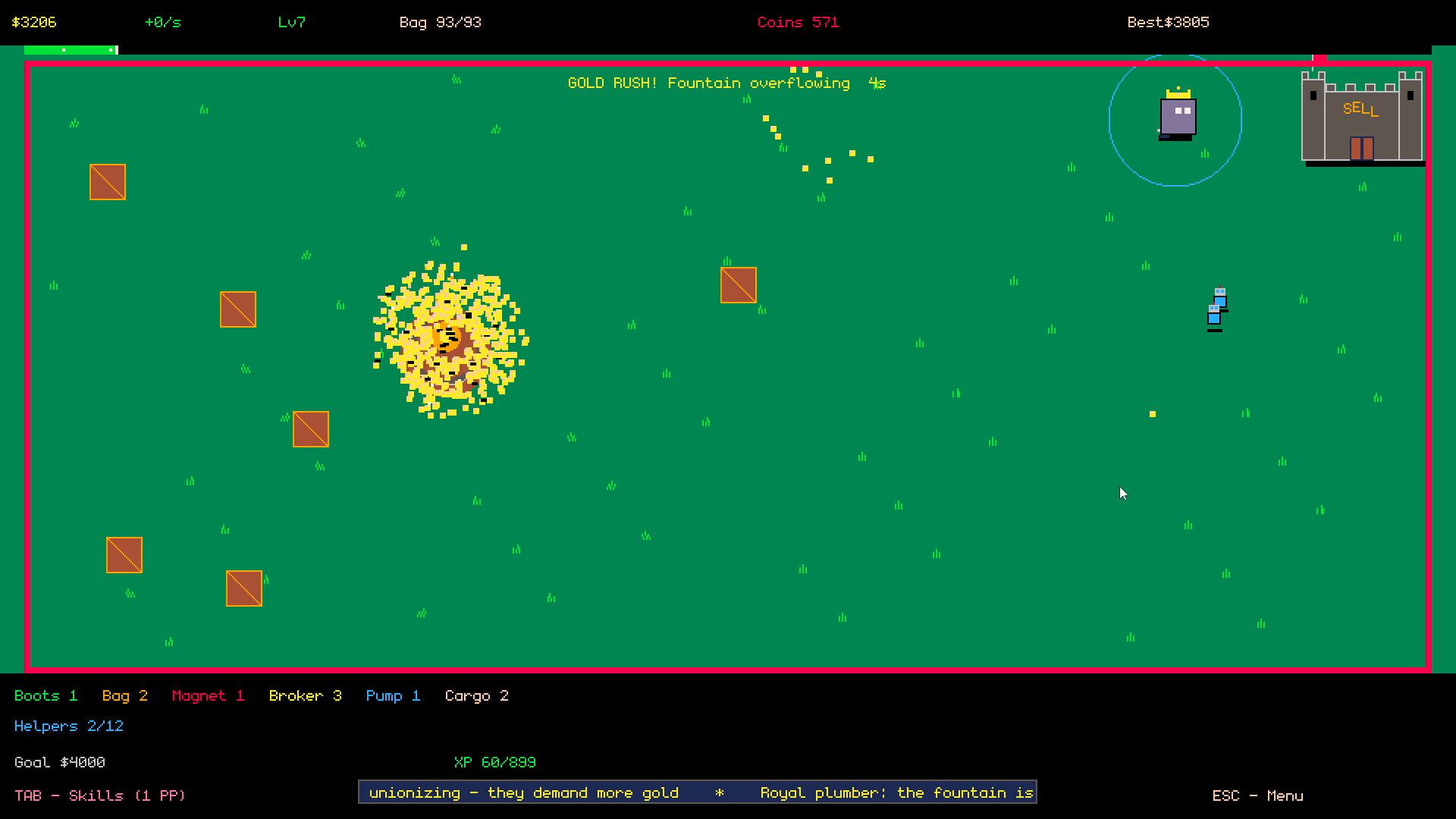 Screenshot di The King Got Too Much Gold