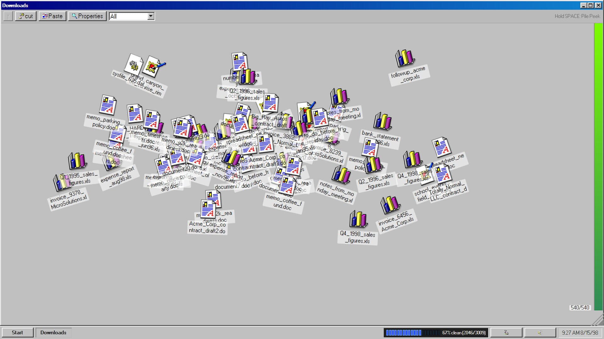 Desktop Cleaner 98 screenshot 3