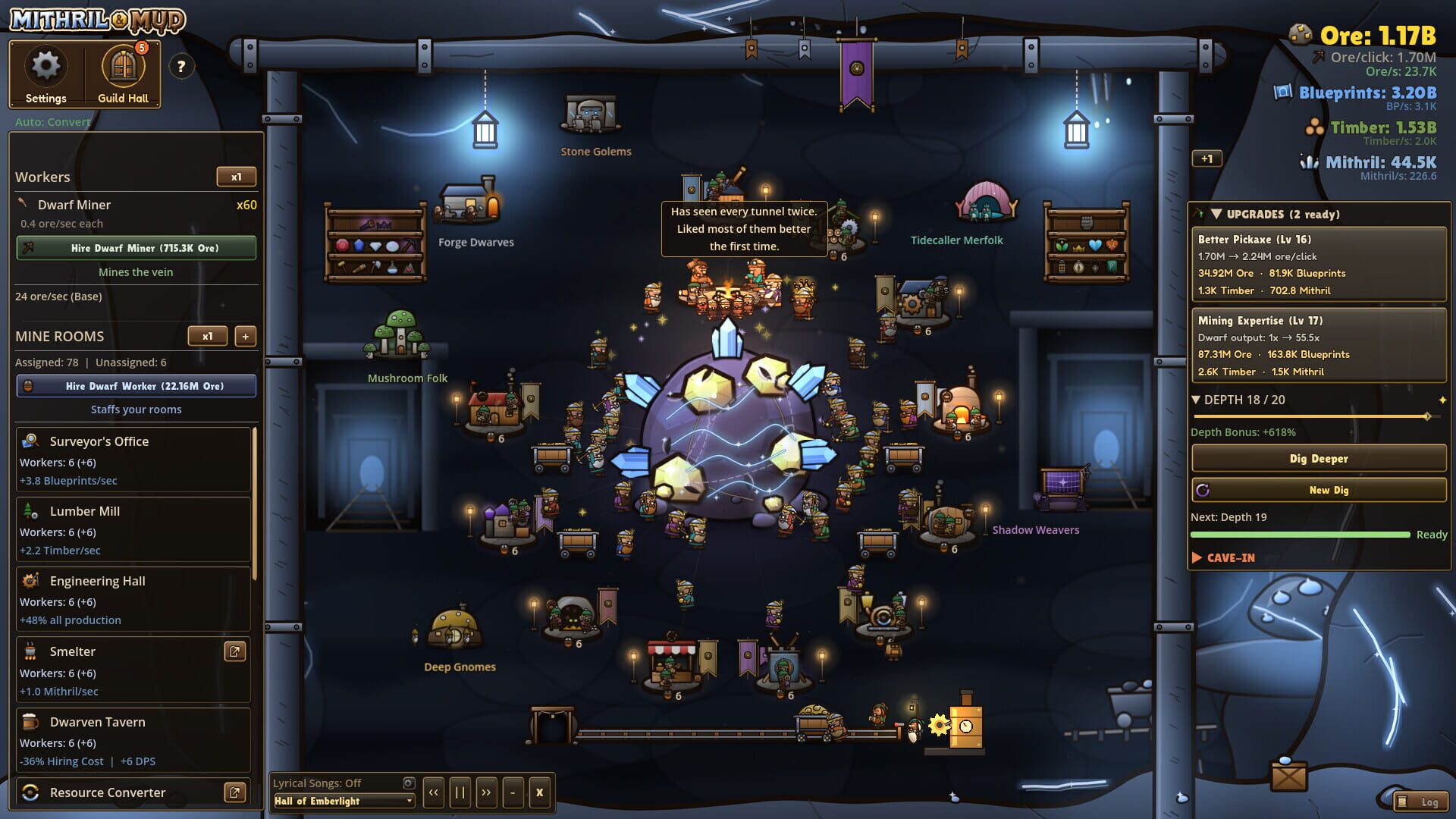 Mithril & Mud · 游戏截图