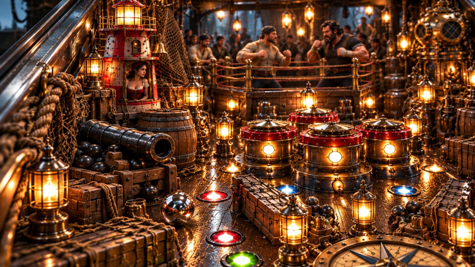 Sailor Strong: Iron Fist Fight Pinball · 游戏截图