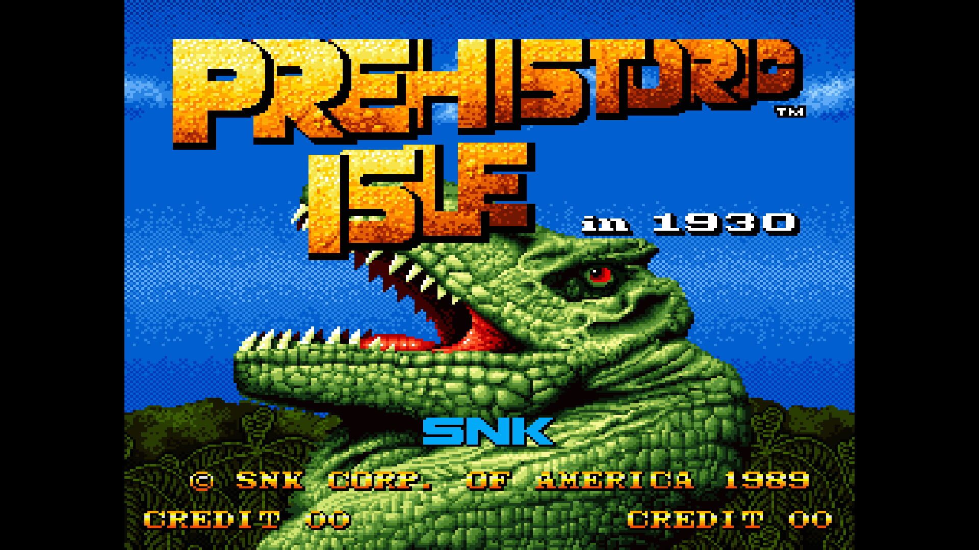 Arcade Archives 2: Prehistoric Isle screenshot