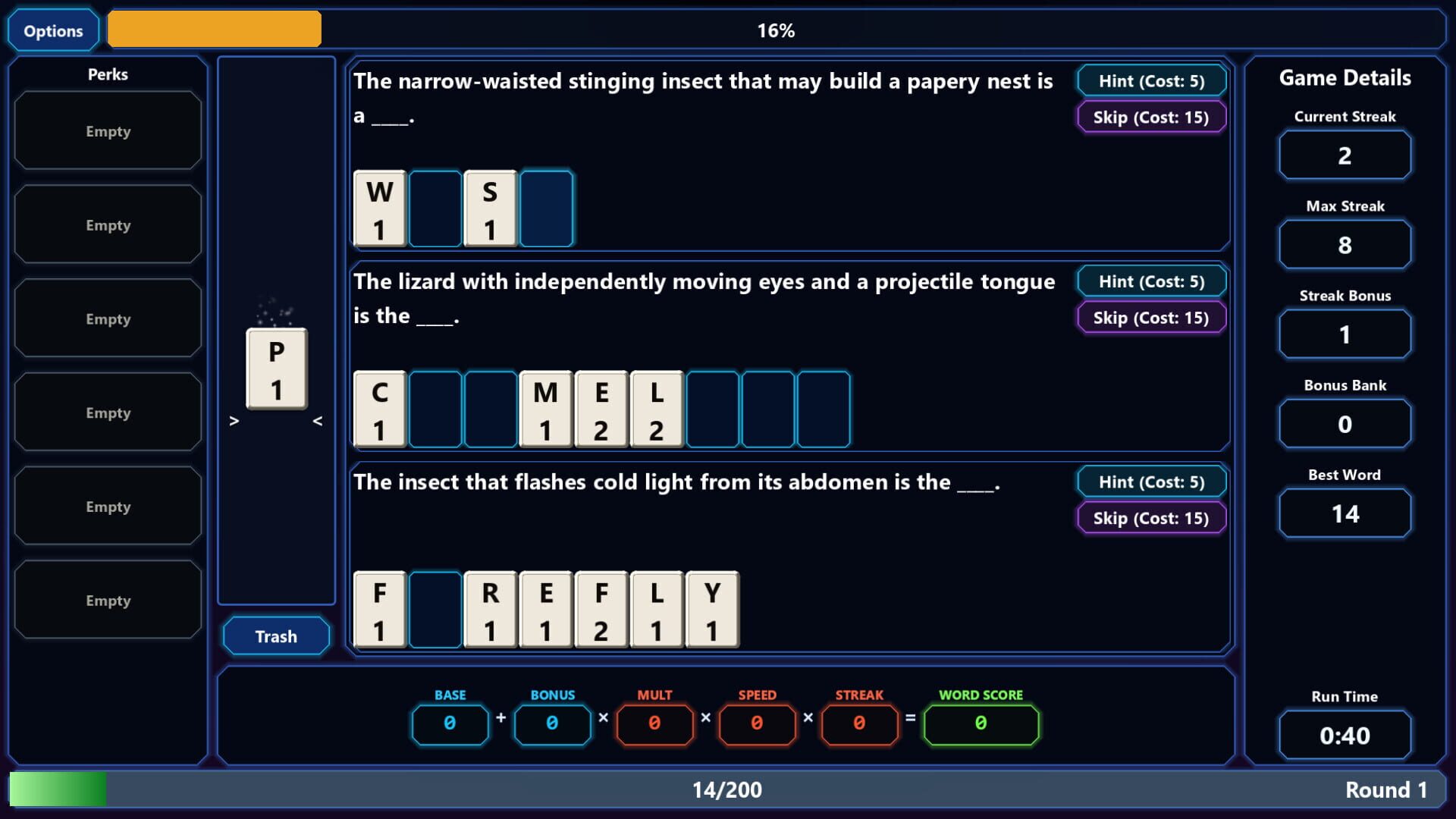 Triviatro · 游戏截图