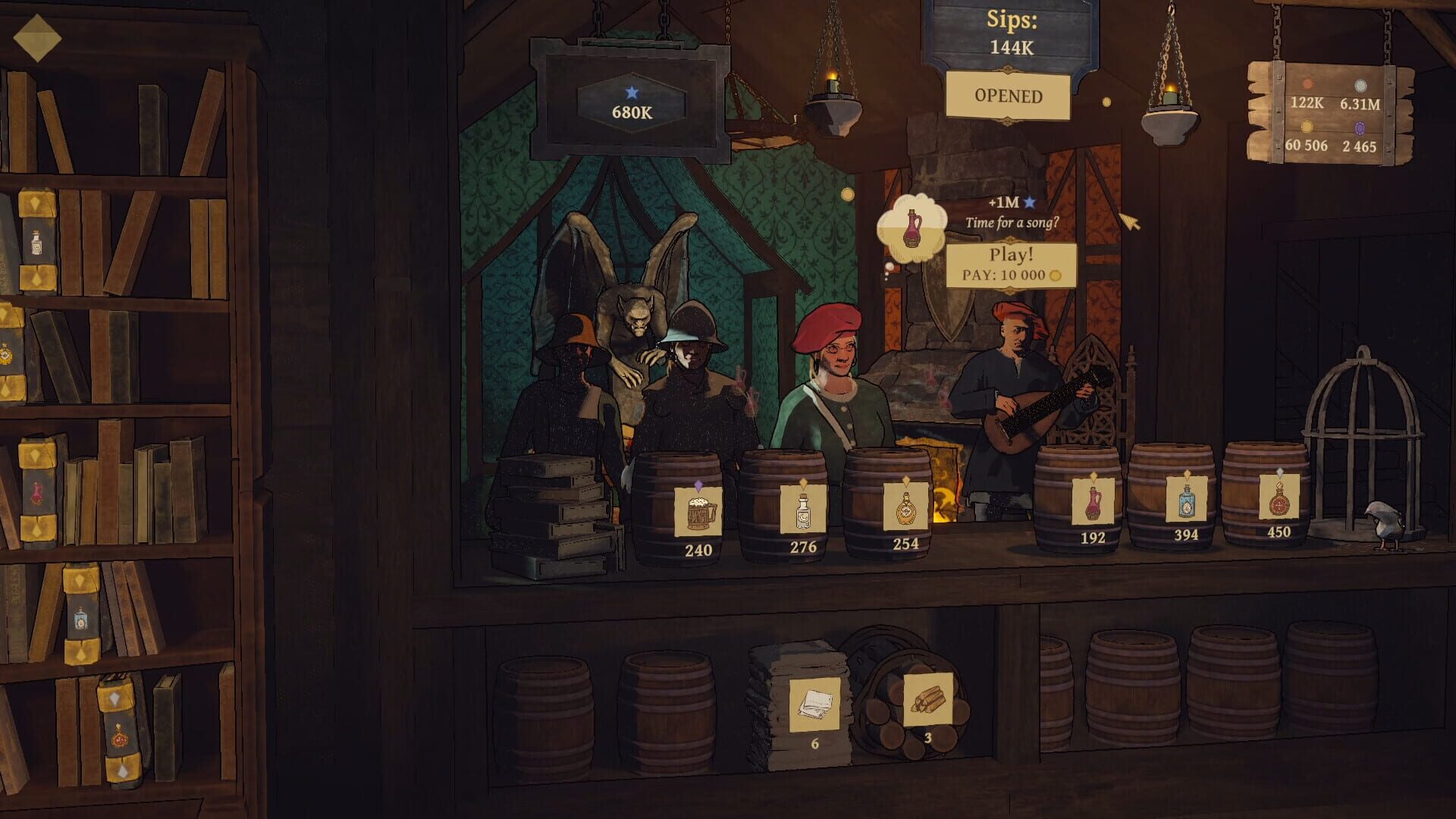 Tavern Clicker · 游戏截图