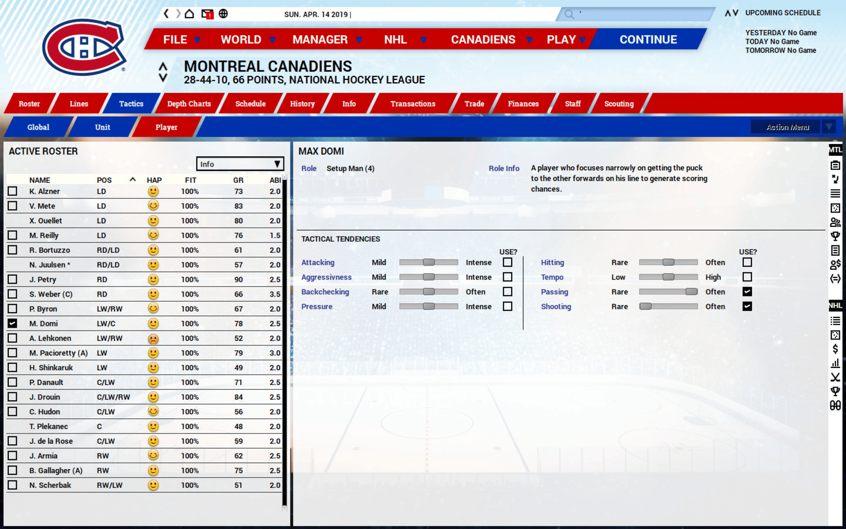 Franchise Hockey Manager 5 screenshot