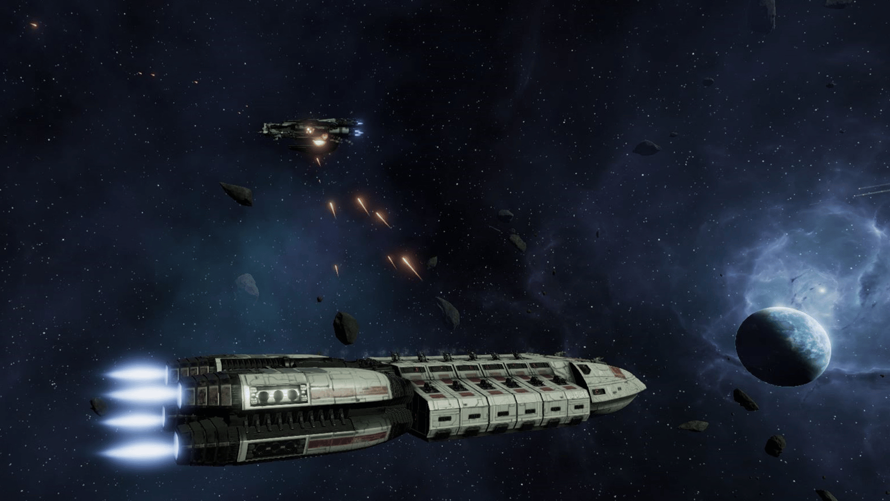 Battlestar Galactica Deadlock: Anabasis screenshot