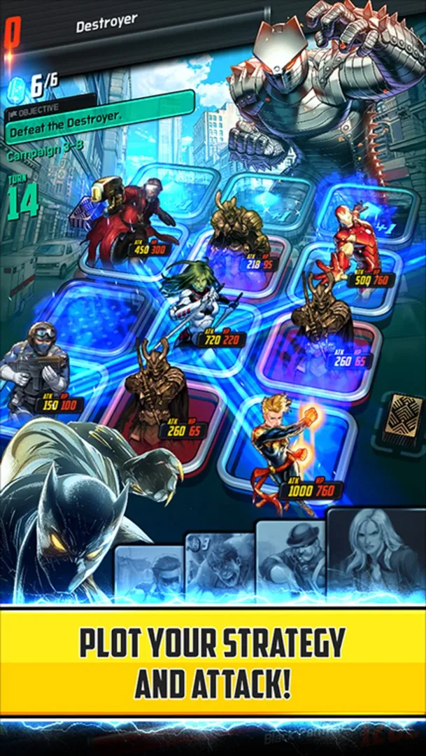 Captura de pantalla - Marvel Battle Lines