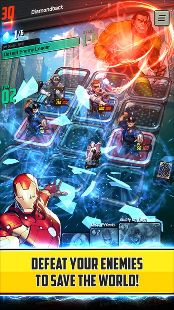 Captura de pantalla - Marvel Battle Lines