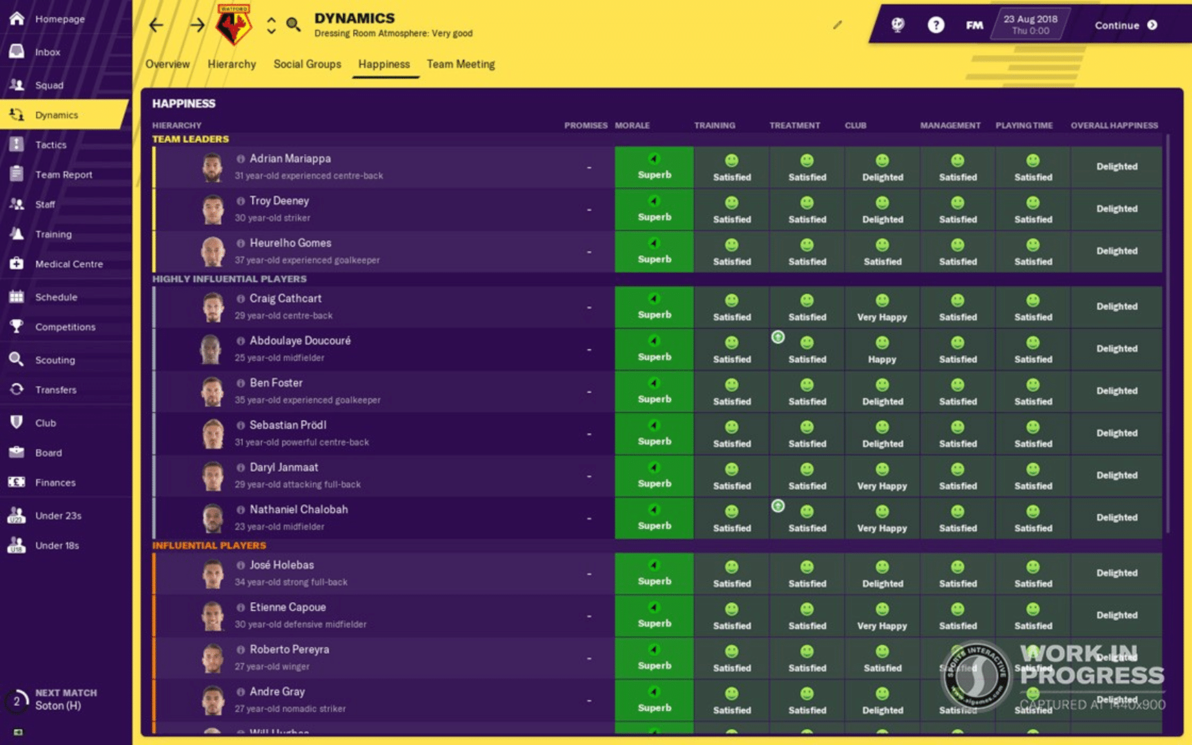 Football Manager 2019 screenshot