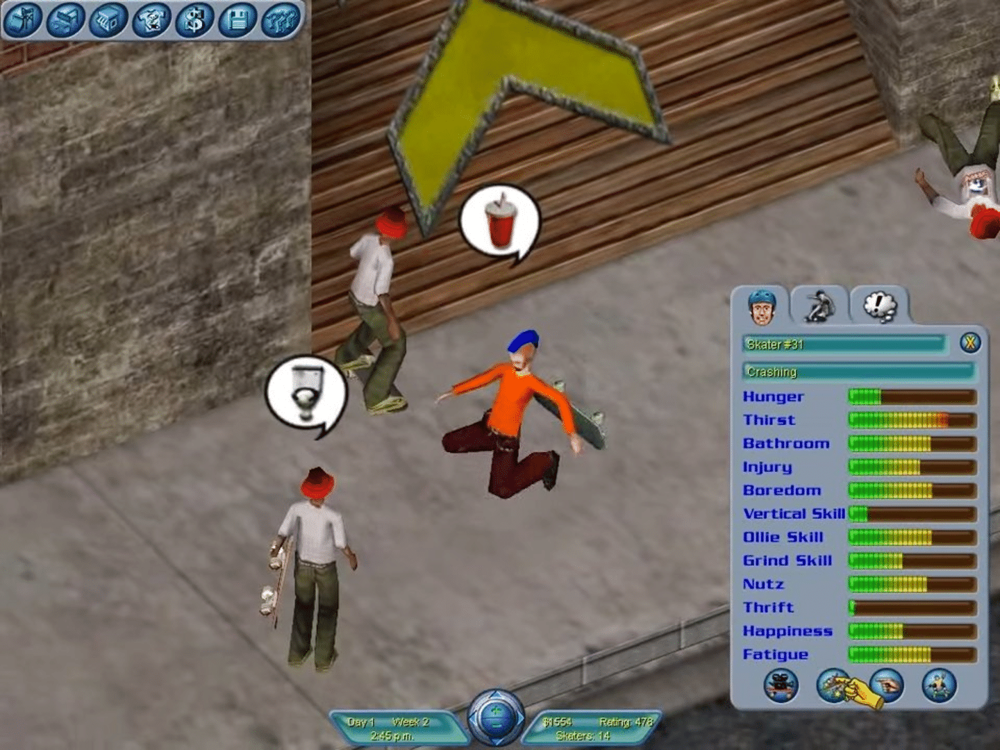 Skateboard Park Tycoon: World Tour 2003 screenshot