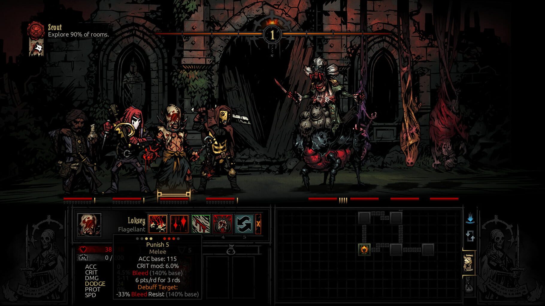 Darkest Dungeon: The Crimson Court screenshot