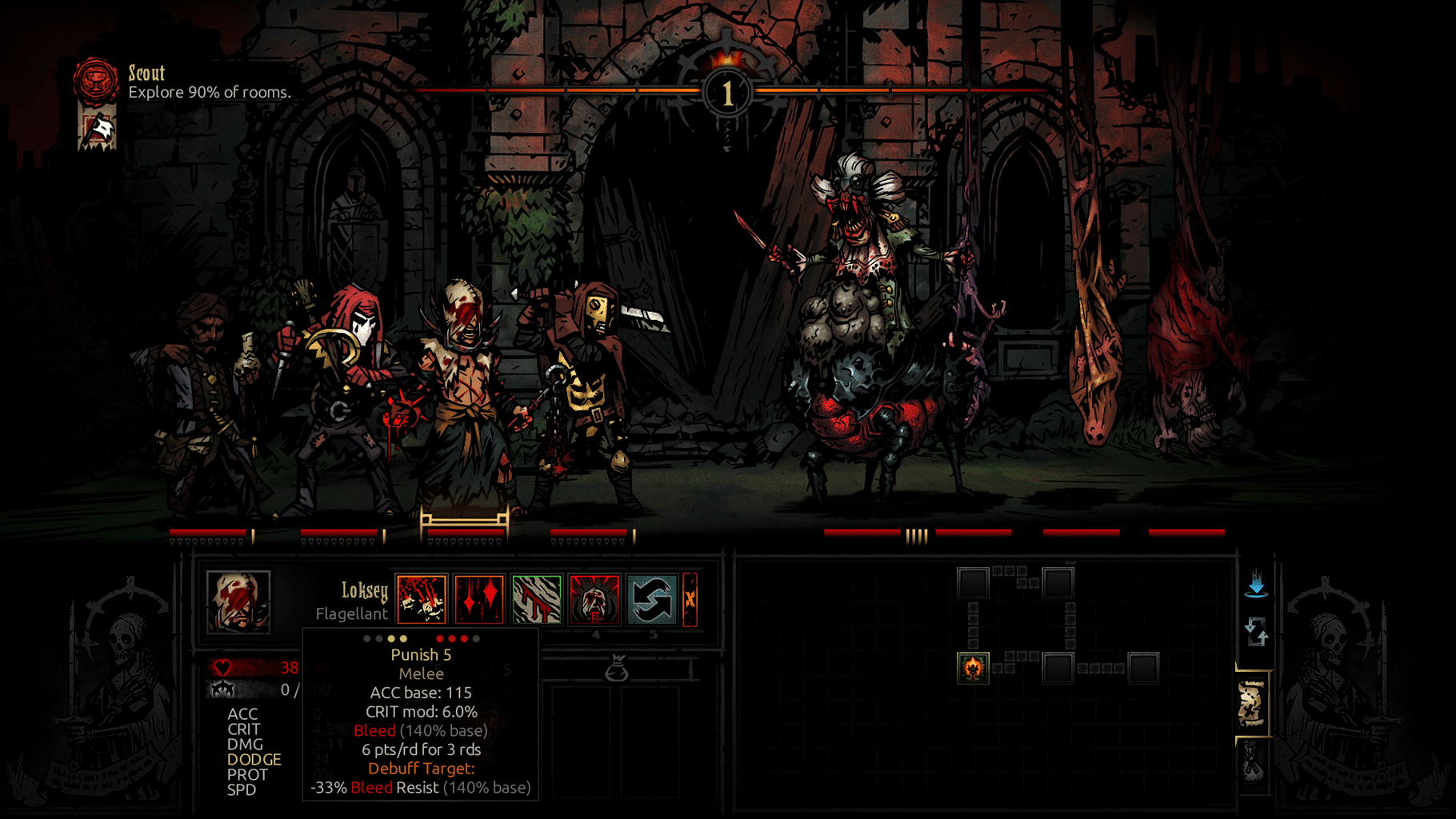 Darkest Dungeon: The Crimson Court screenshot