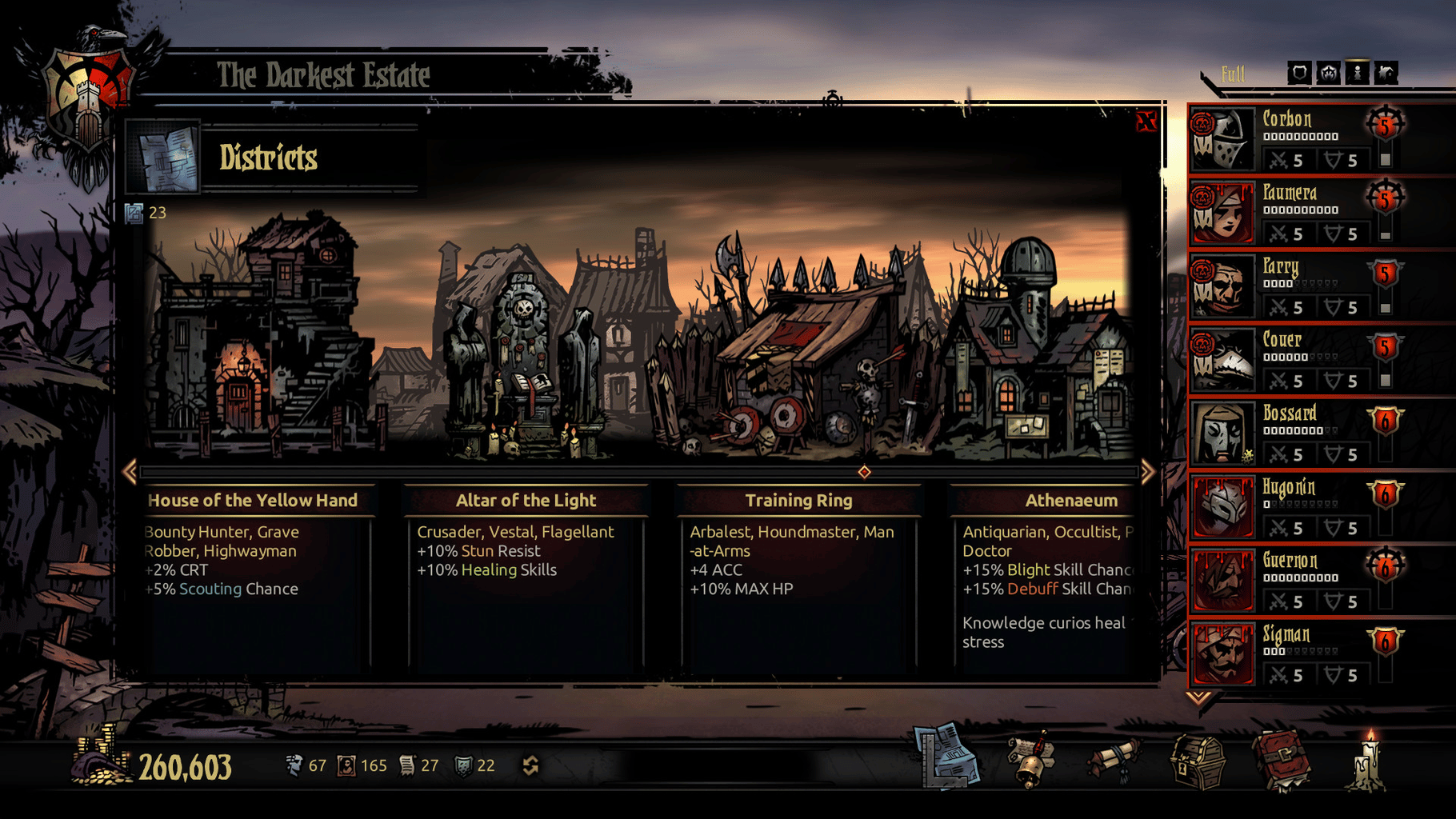 Darkest Dungeon: The Crimson Court screenshot