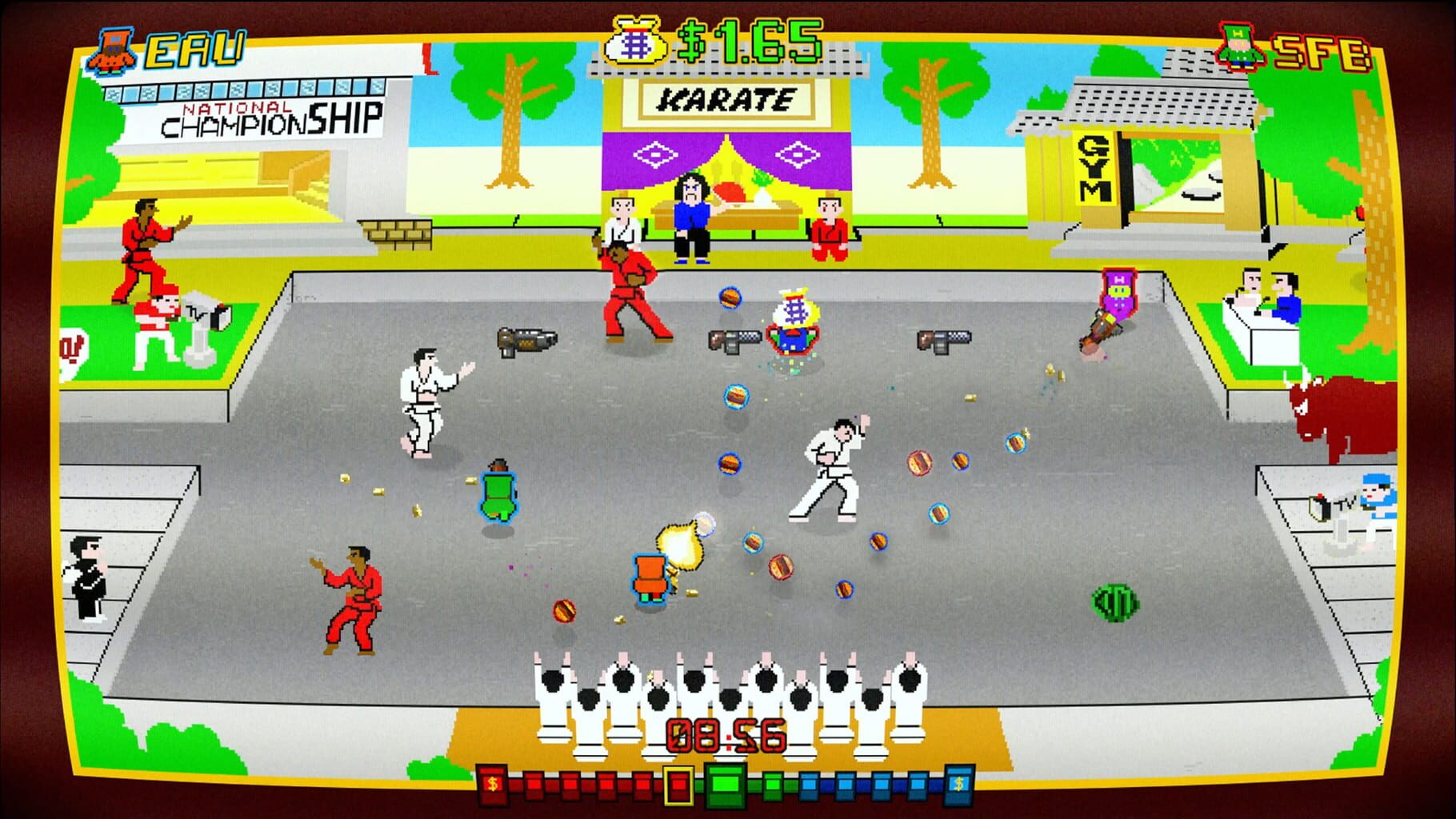 Captura de pantalla - Johnny Turbo's Arcade: Heavy Burger