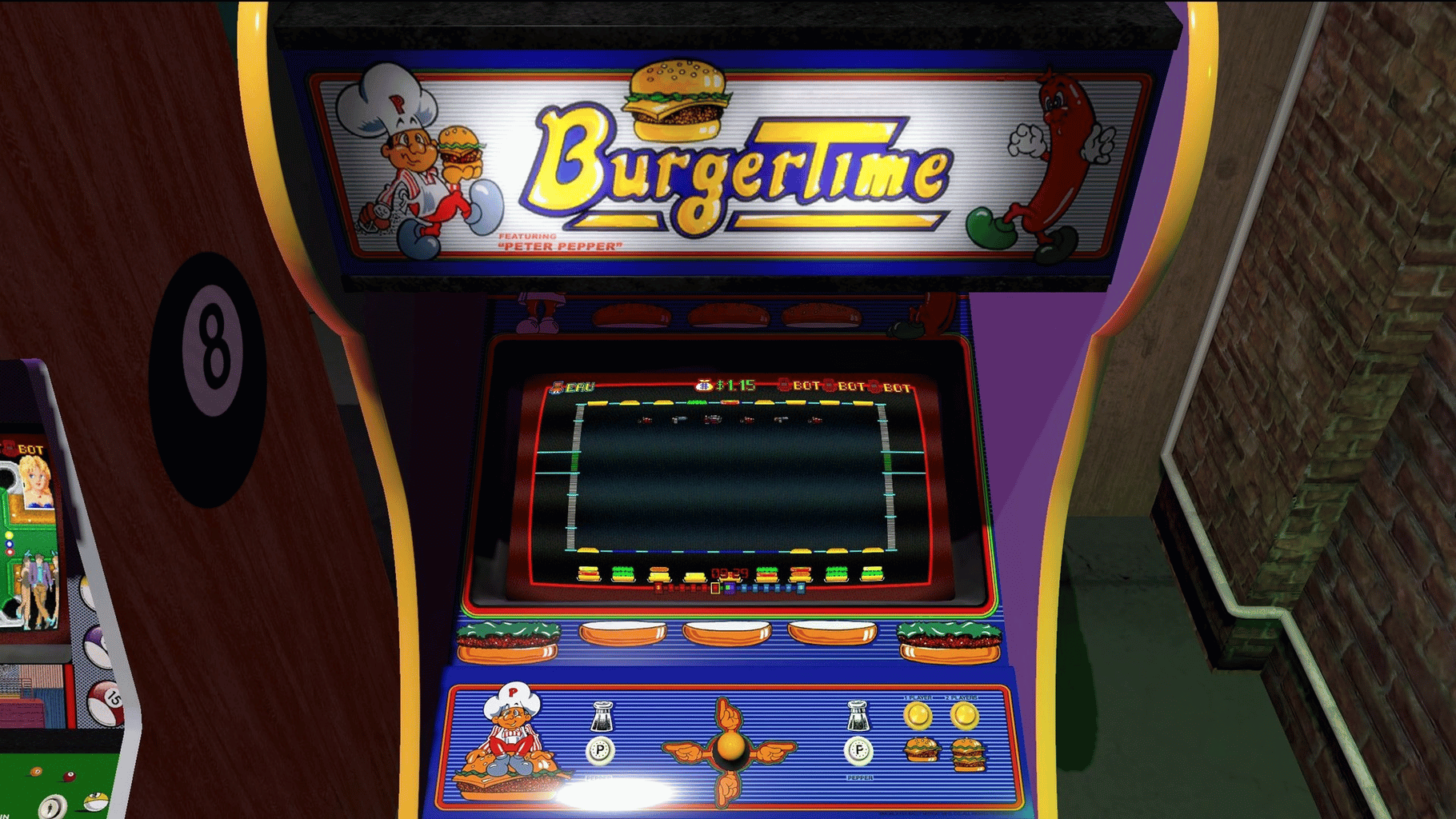 Johnny Turbo's Arcade: Heavy Burger screenshot