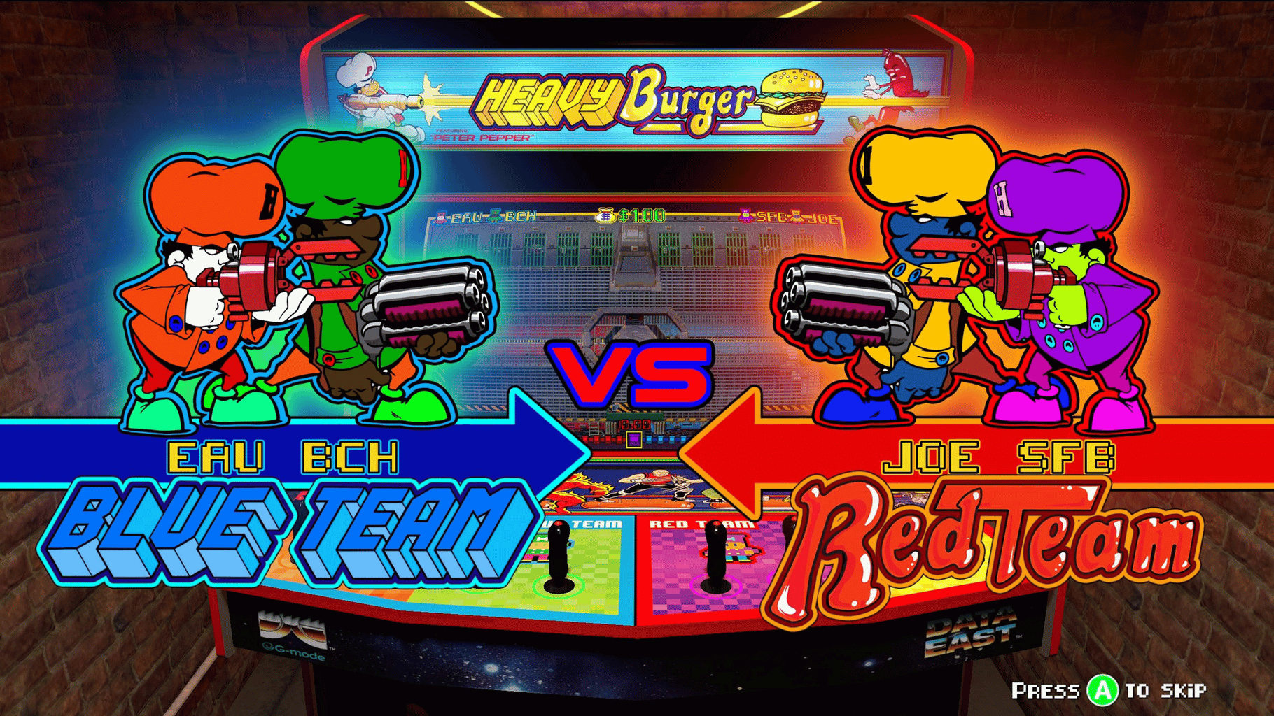 Johnny Turbo's Arcade: Heavy Burger screenshot