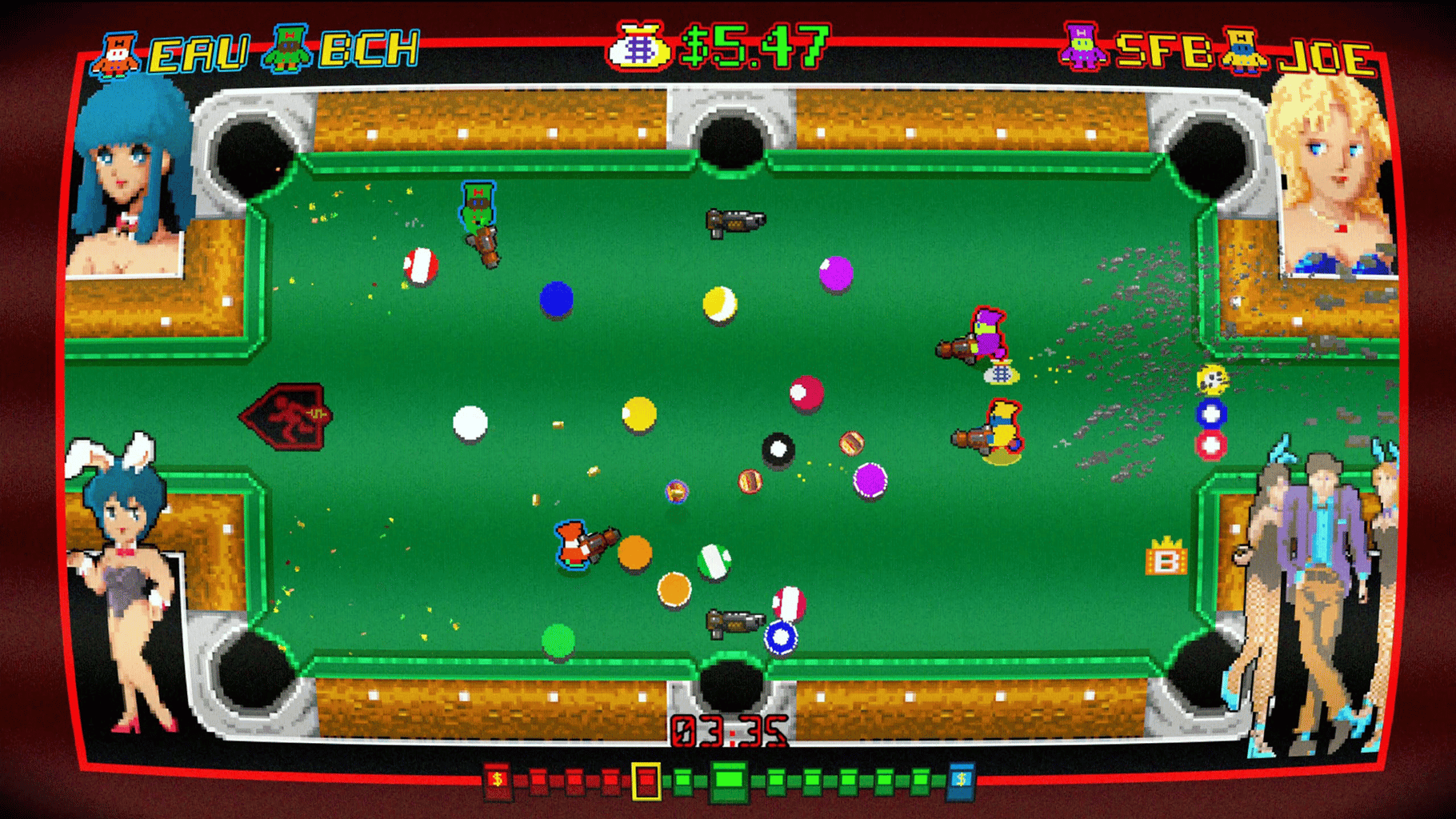 Johnny Turbo's Arcade: Heavy Burger screenshot