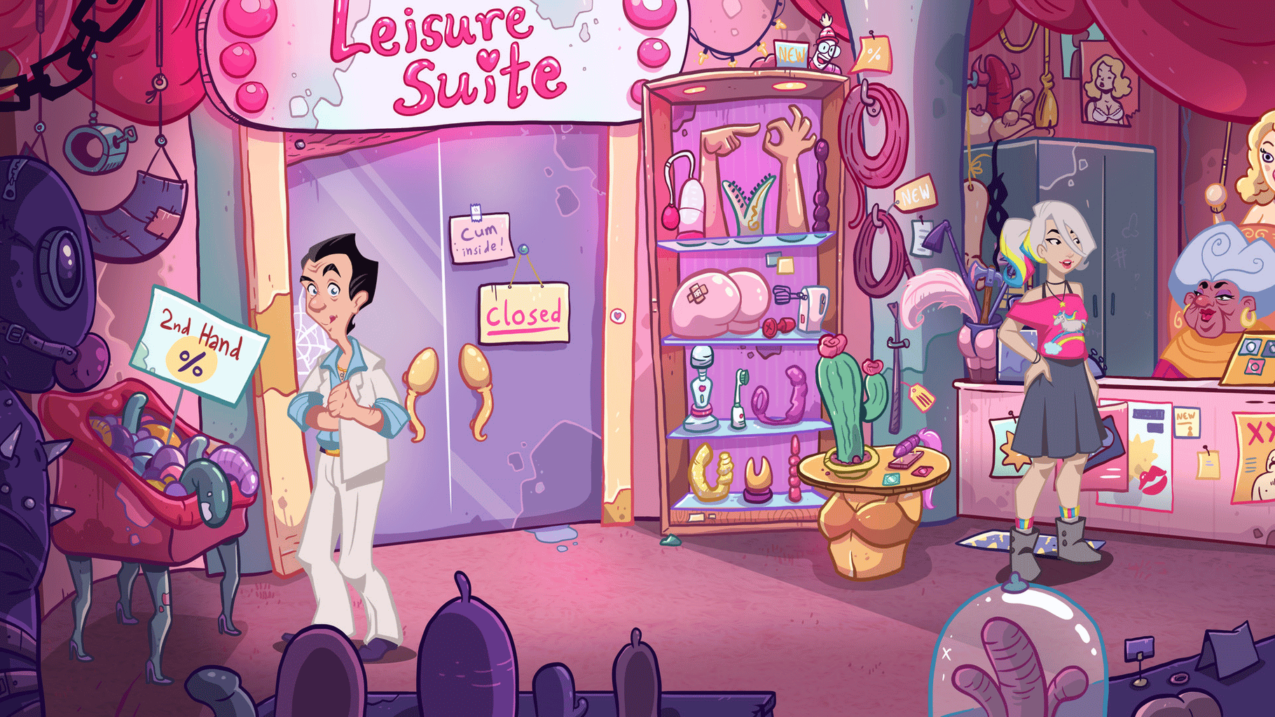 Leisure Suit Larry: Wet Dreams Don't Dry screenshot