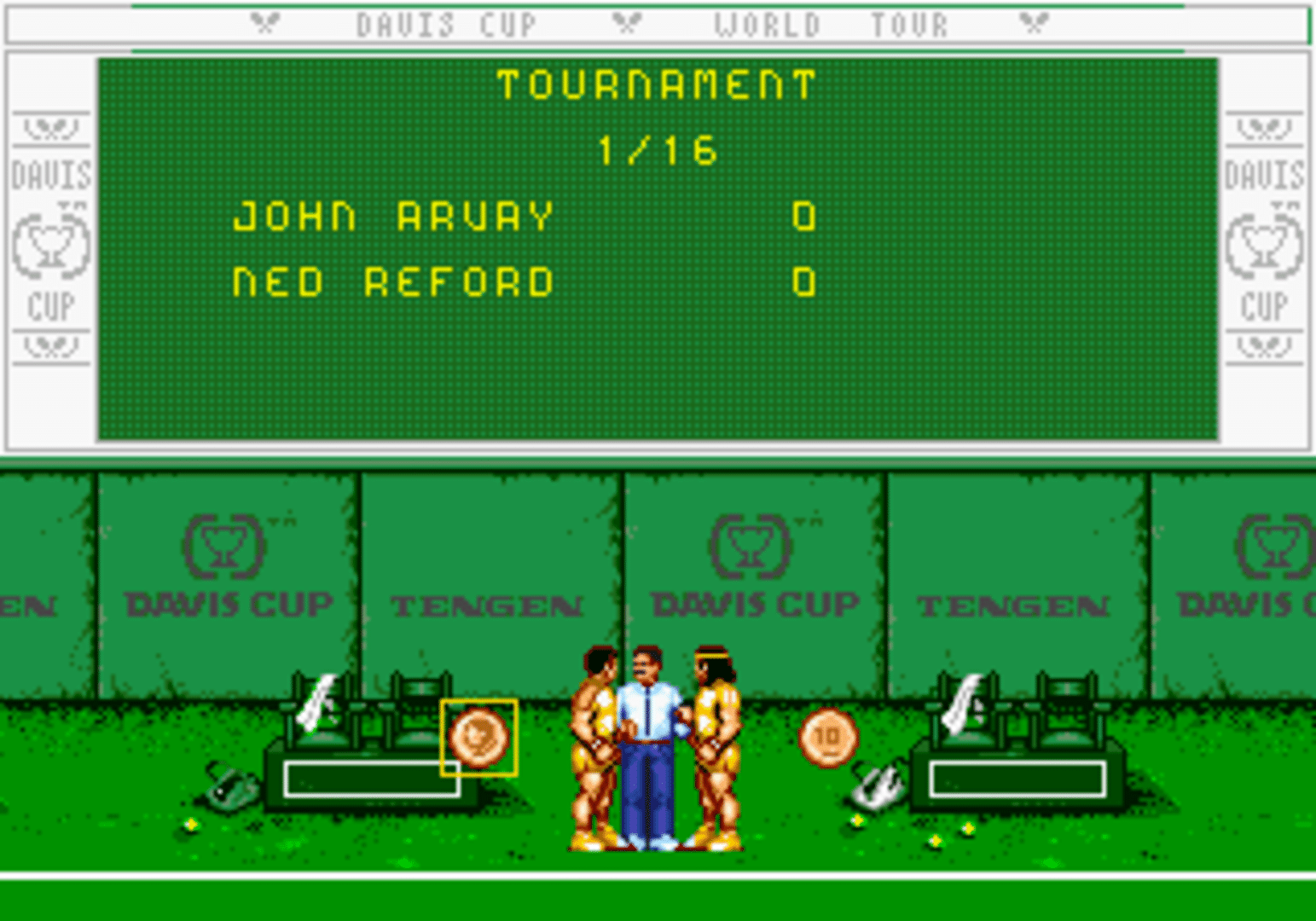 Davis Cup Tennis screenshot