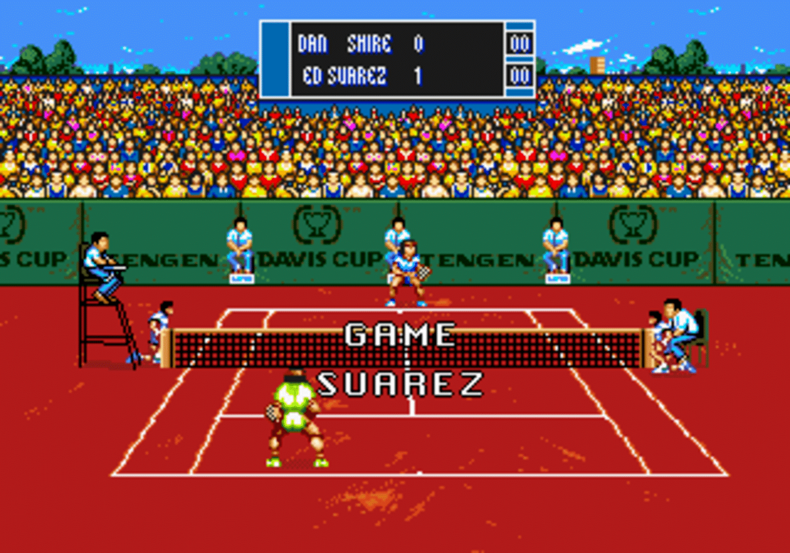 Davis Cup Tennis screenshot