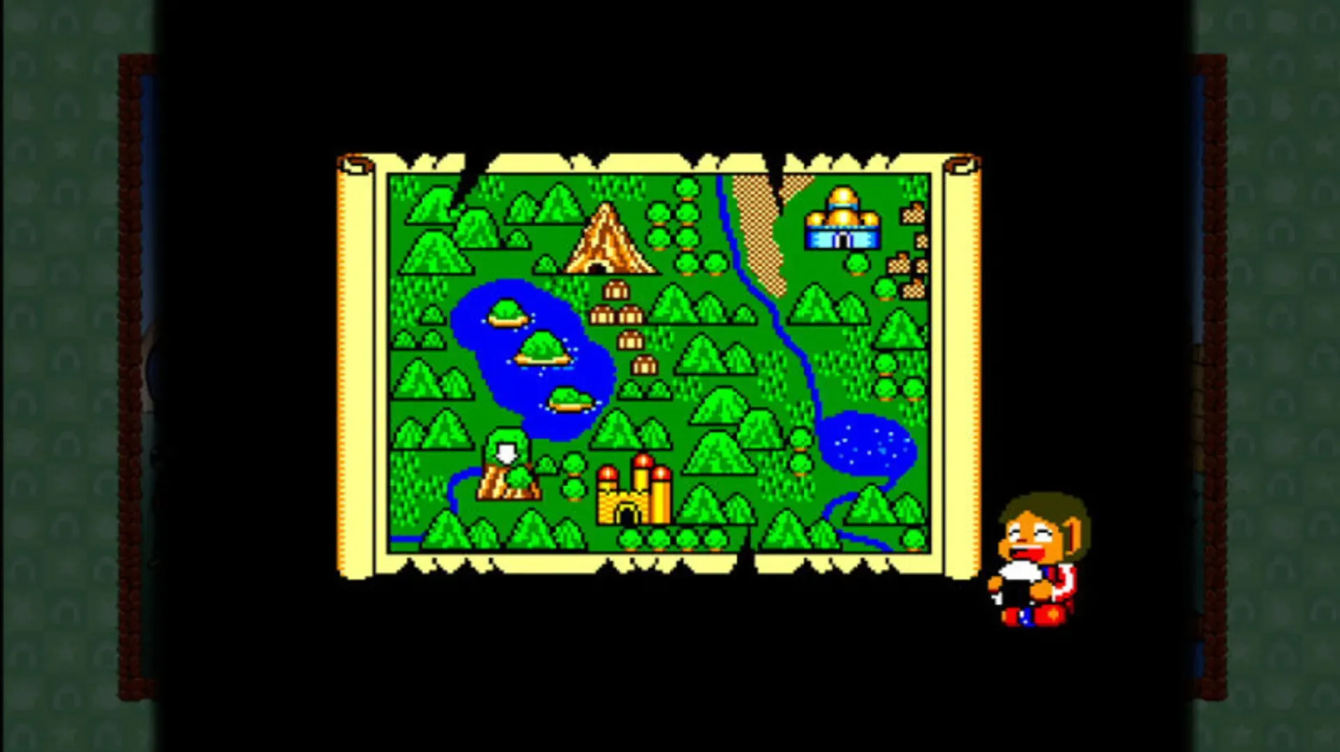Captura de pantalla - Alex Kidd in Miracle World