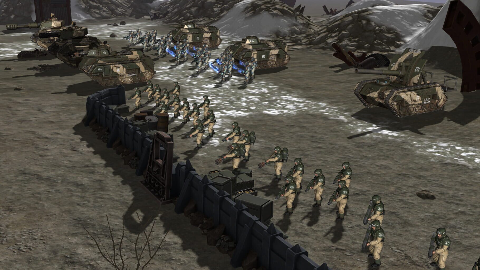 Captura de pantalla - Warhammer 40,000: Sanctus Reach - Sons of Cadia