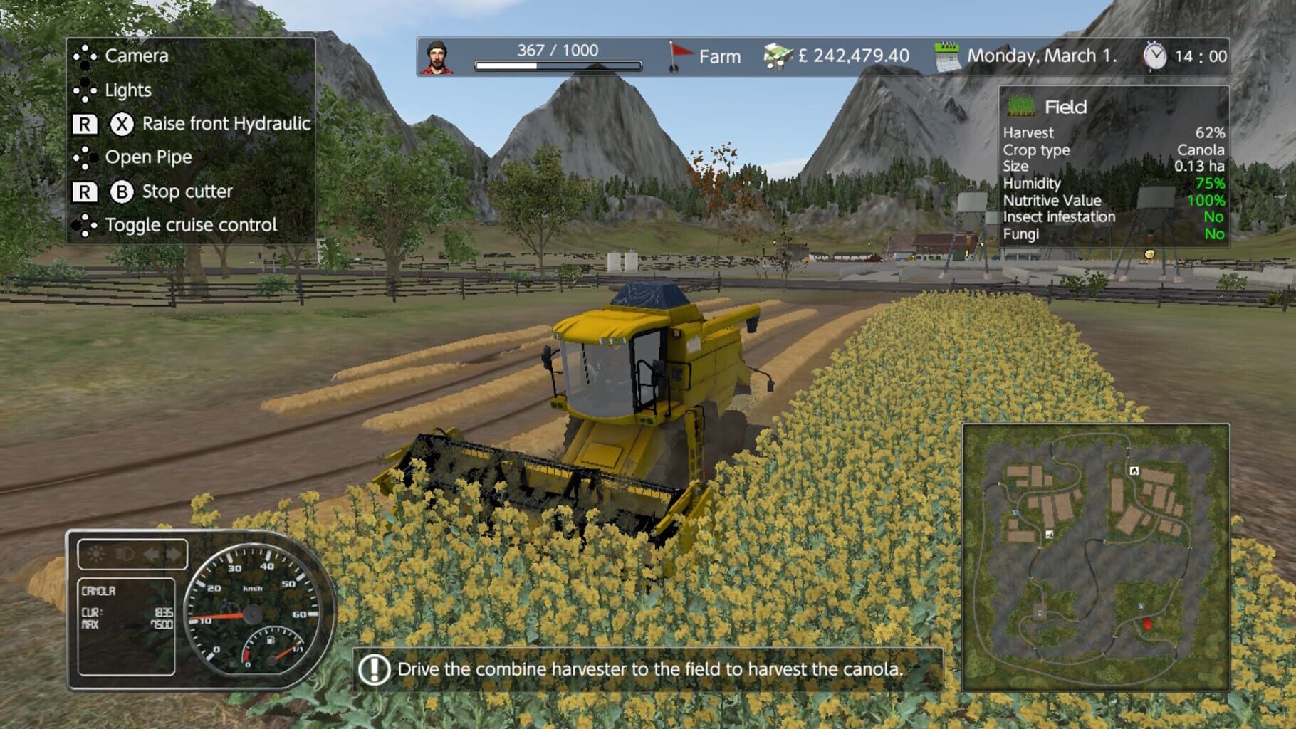 Professional Farmer: Nintendo Switch Edition screenshot