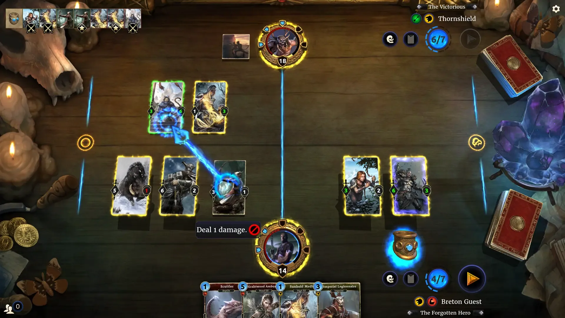 Captura de pantalla - The Elder Scrolls: Legends