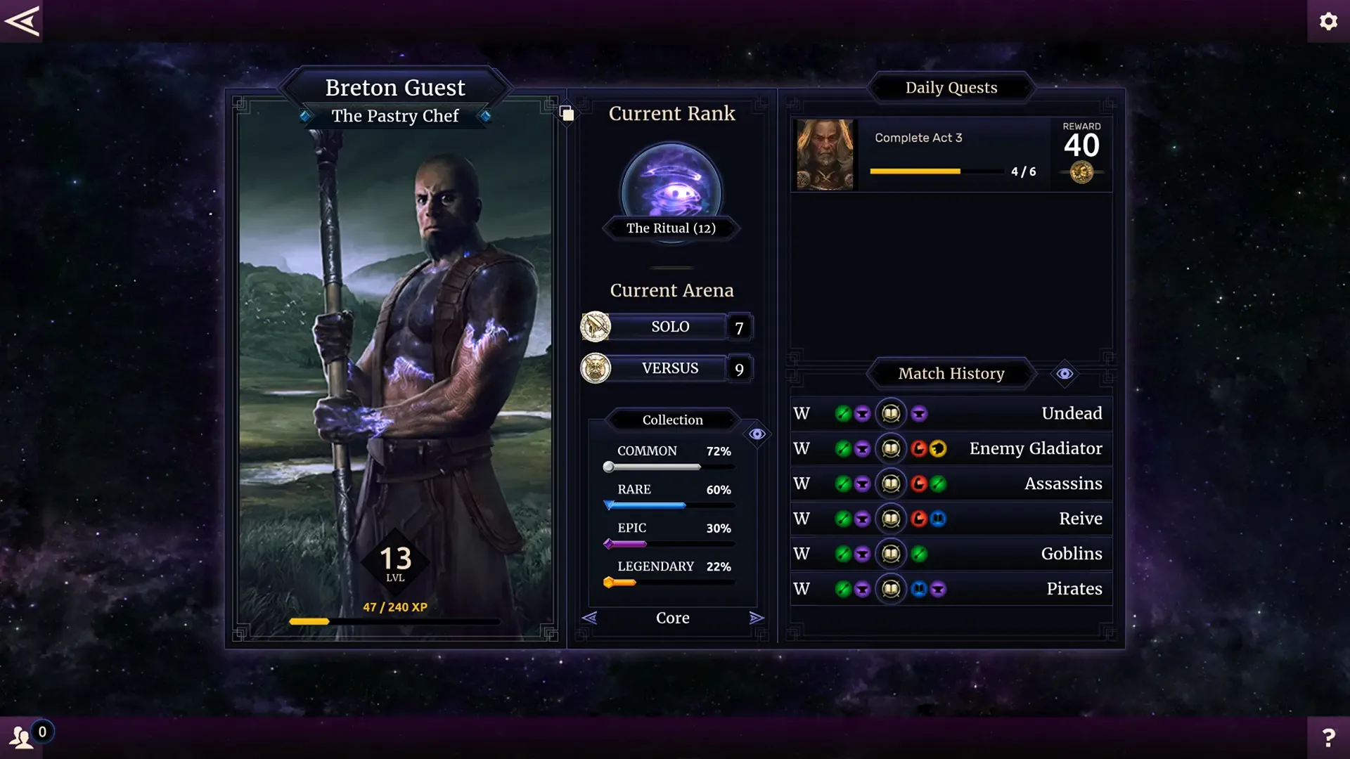Captura de pantalla - The Elder Scrolls: Legends