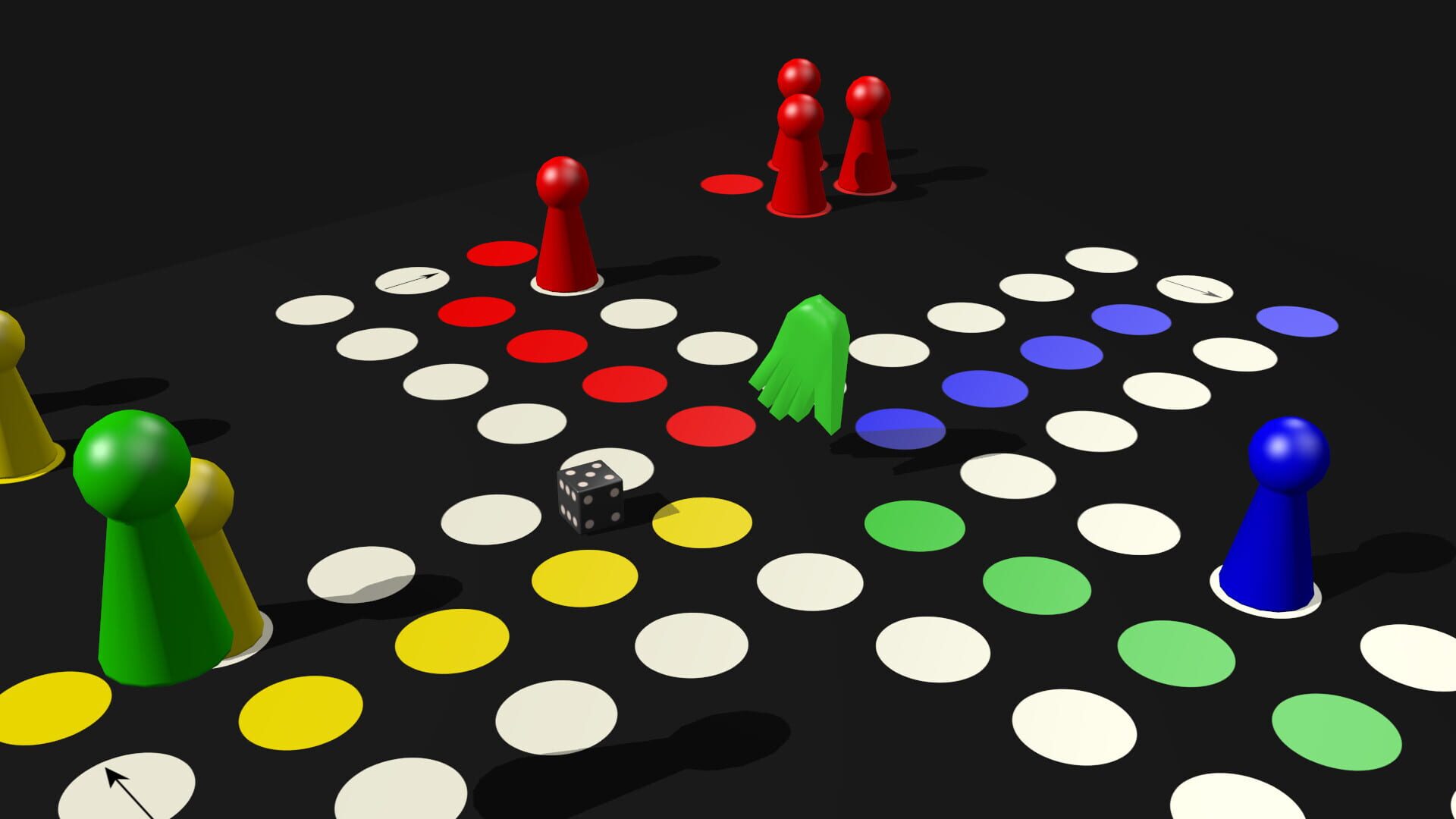 Parcheesi Boardgame Simulator - Screenshot
