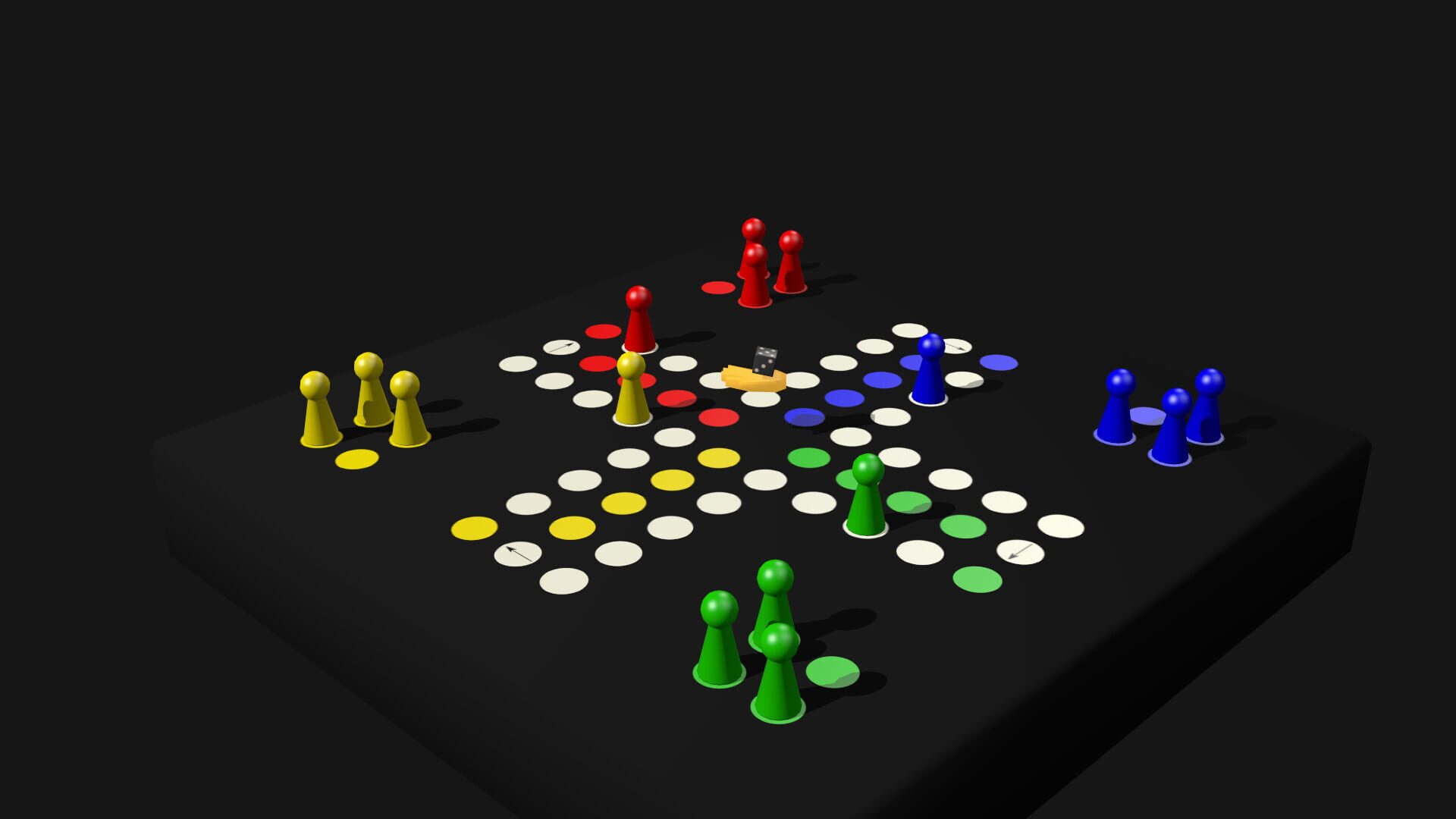 Parcheesi Boardgame Simulator - Screenshot