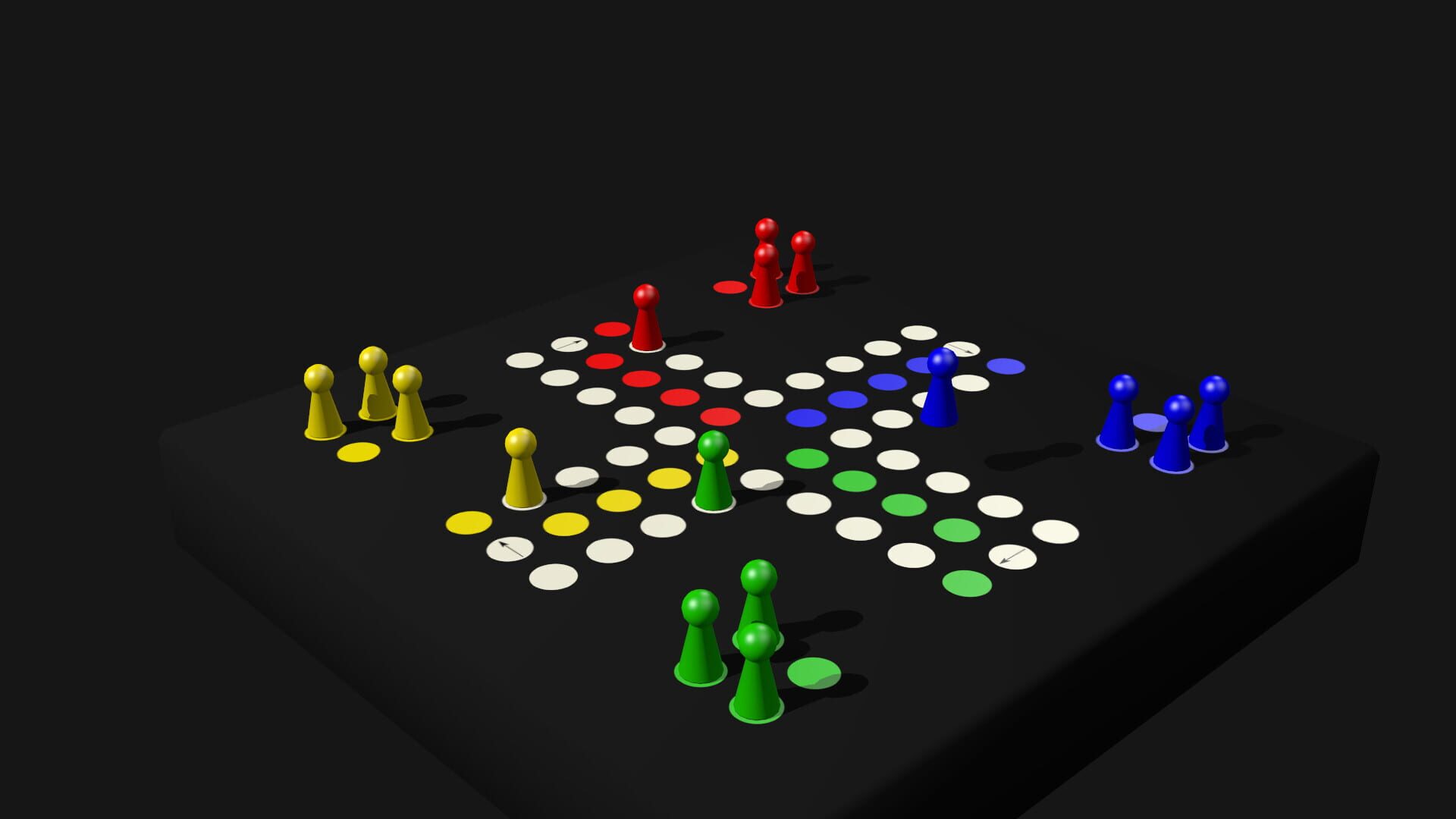 Parcheesi Boardgame Simulator - Screenshot
