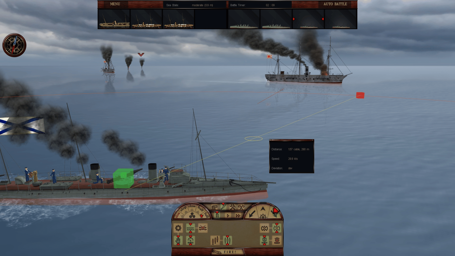 Clad in Iron: Sakhalin 1904 screenshot