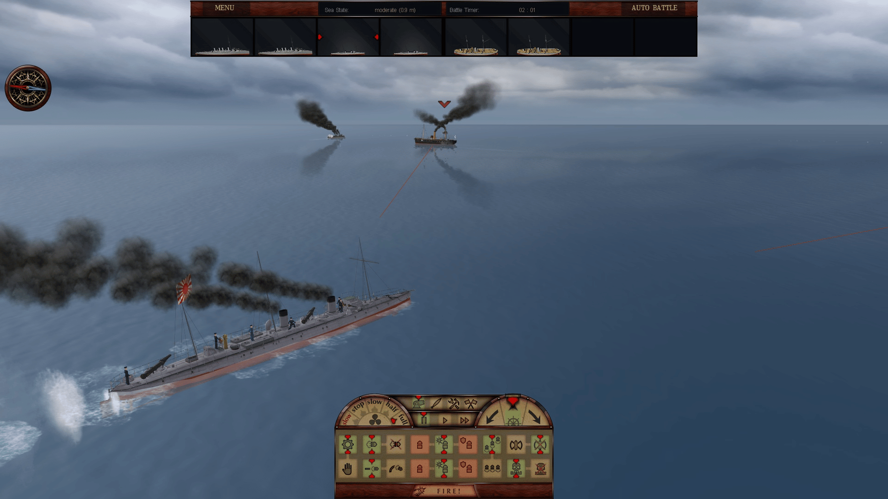 Clad in Iron: Sakhalin 1904 screenshot