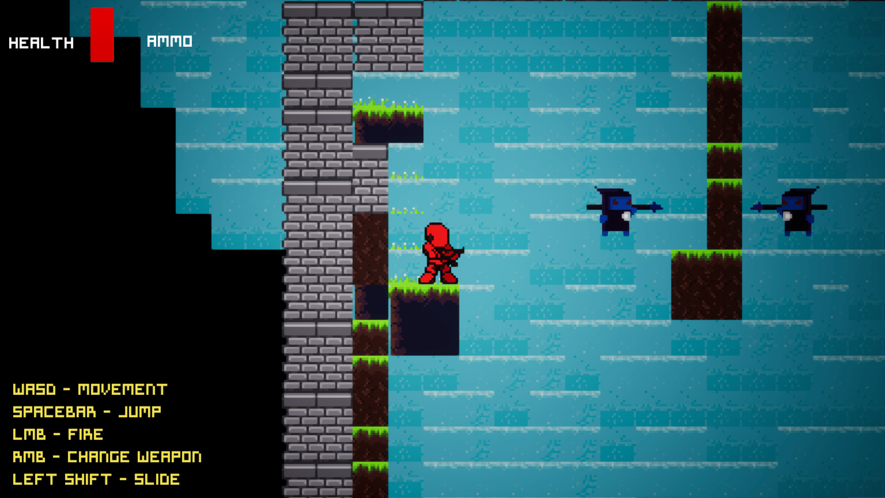 Pixel Robot Hunter screenshot