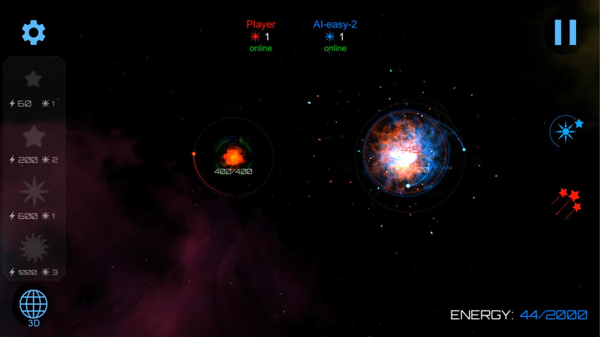 Gravity Wars: Black Hole - Screenshot