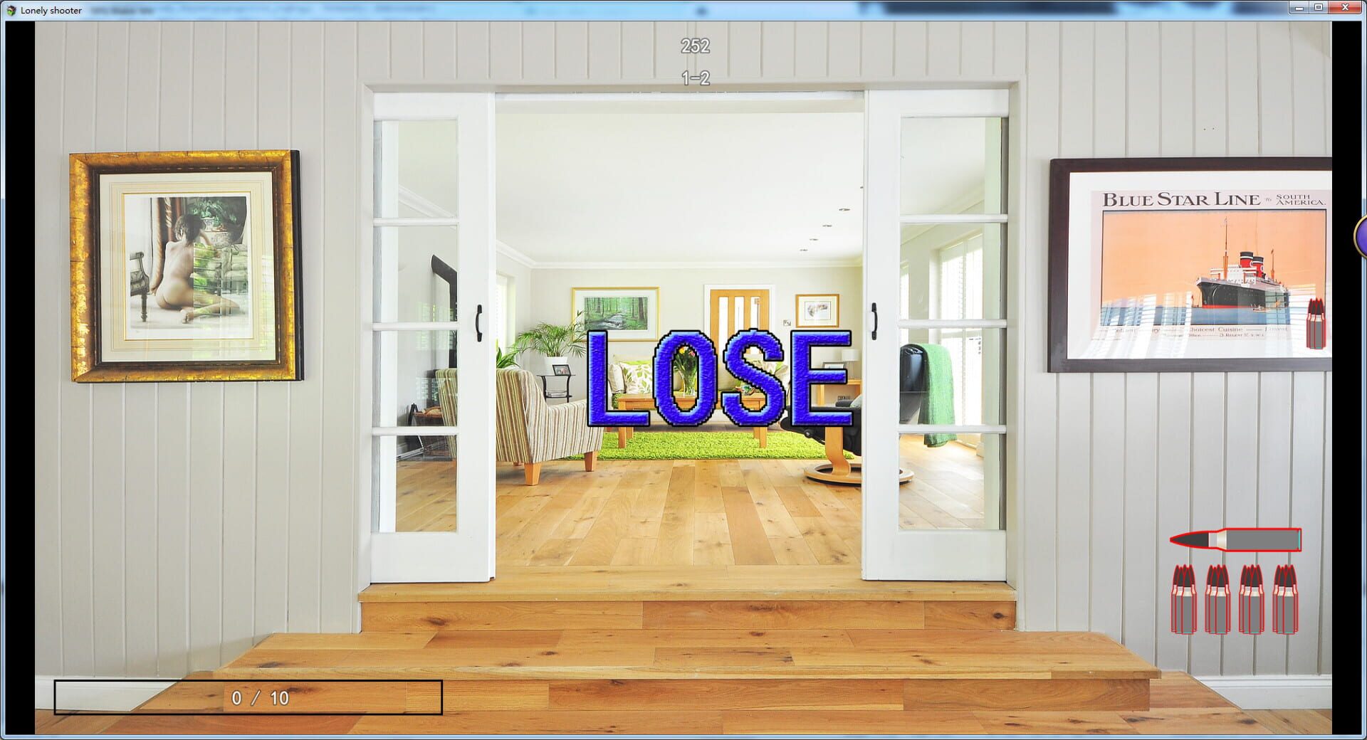 Lonely shooter - Screenshot