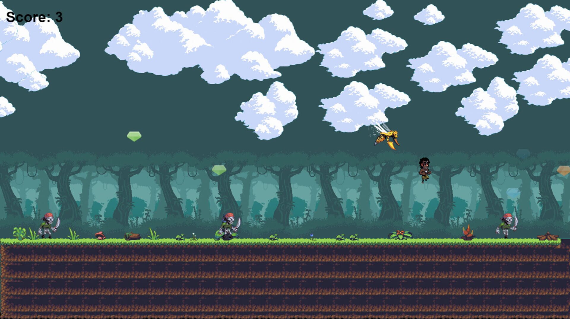 JumpJumpMania - Screenshot