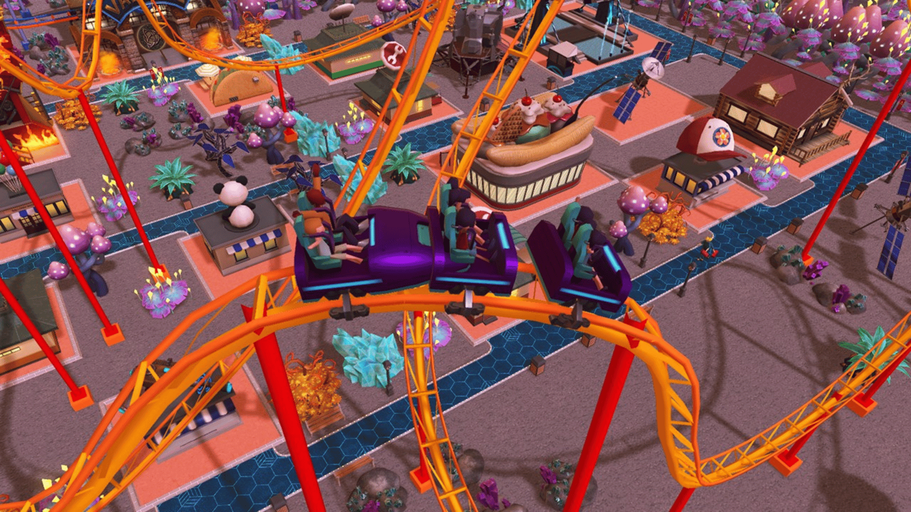 RollerCoaster Tycoon Adventures screenshot