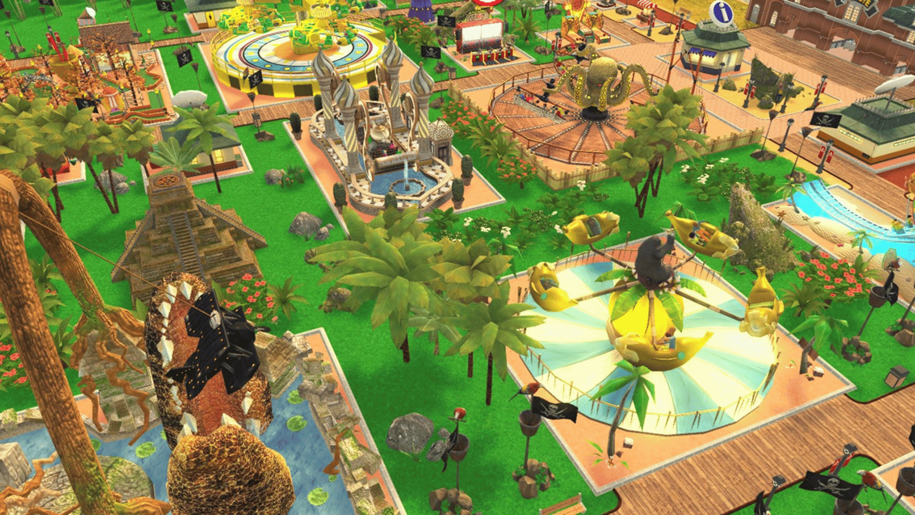 RollerCoaster Tycoon Adventures screenshot