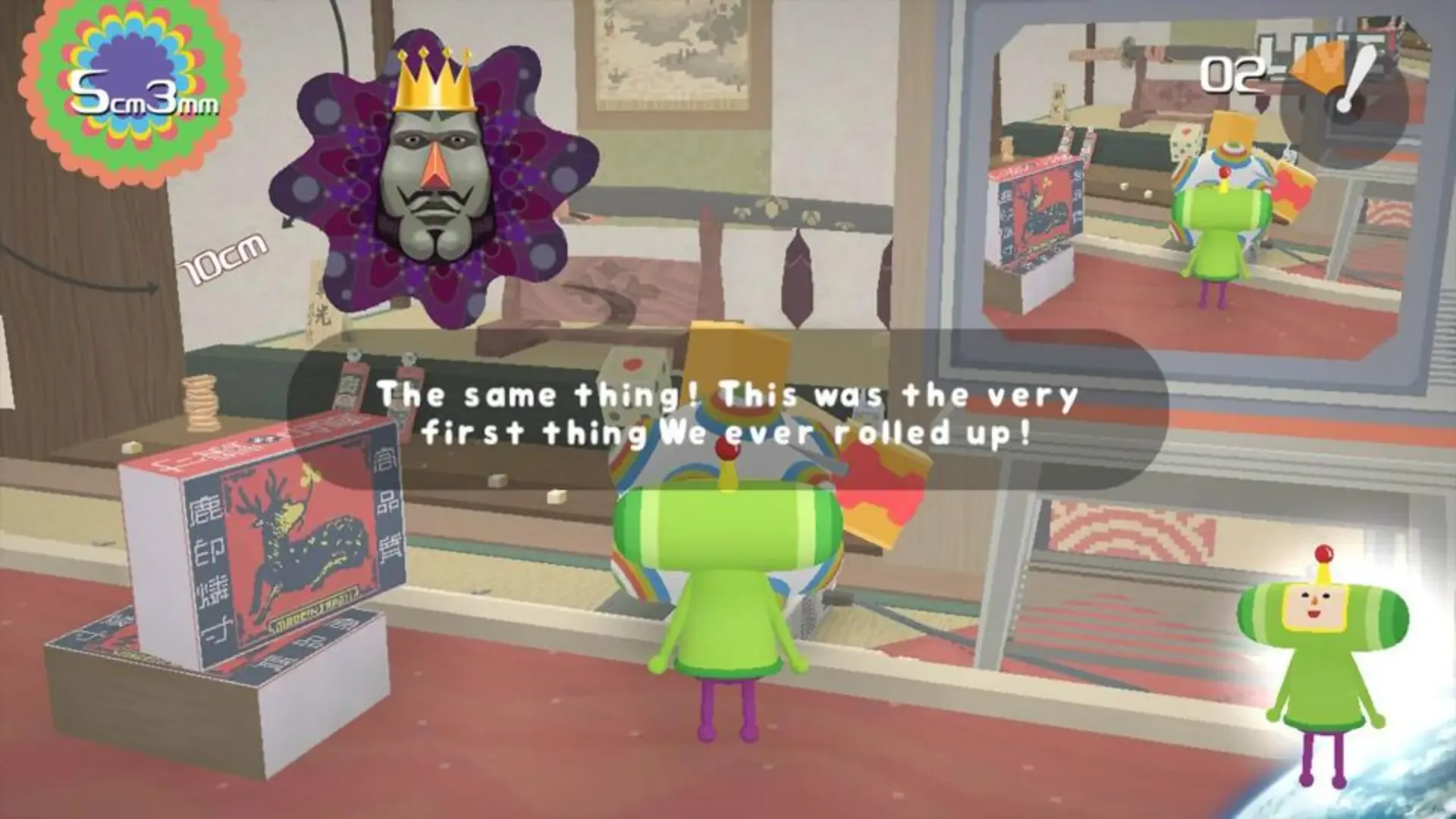 Captura de pantalla - Katamari Damacy Reroll