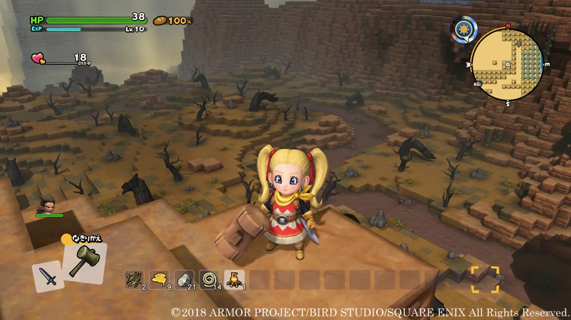 Captura de pantalla - Dragon Quest Builders 2
